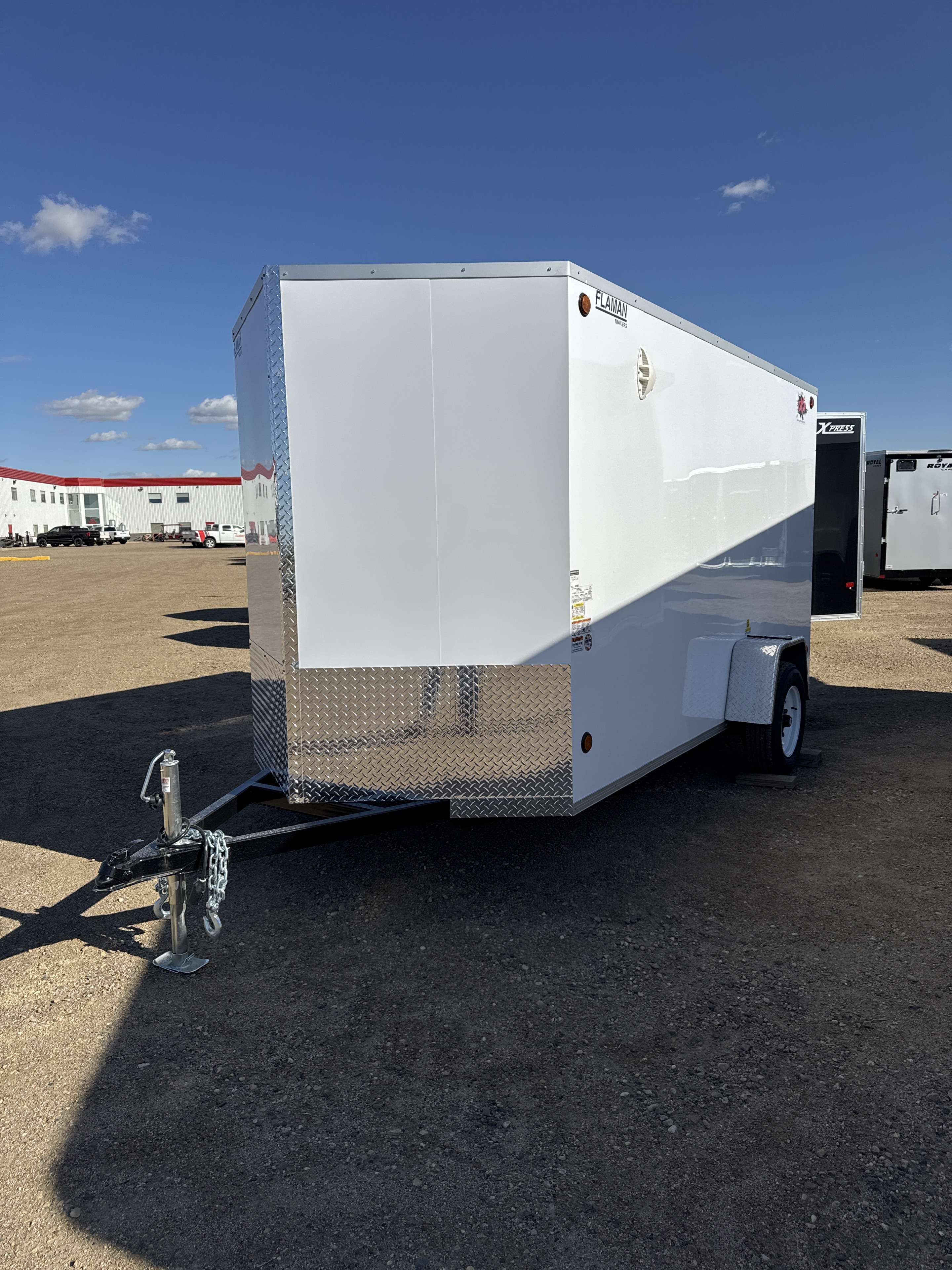 2026 CJay TXR 6' x 12' + V-Nose Cargo Trailer