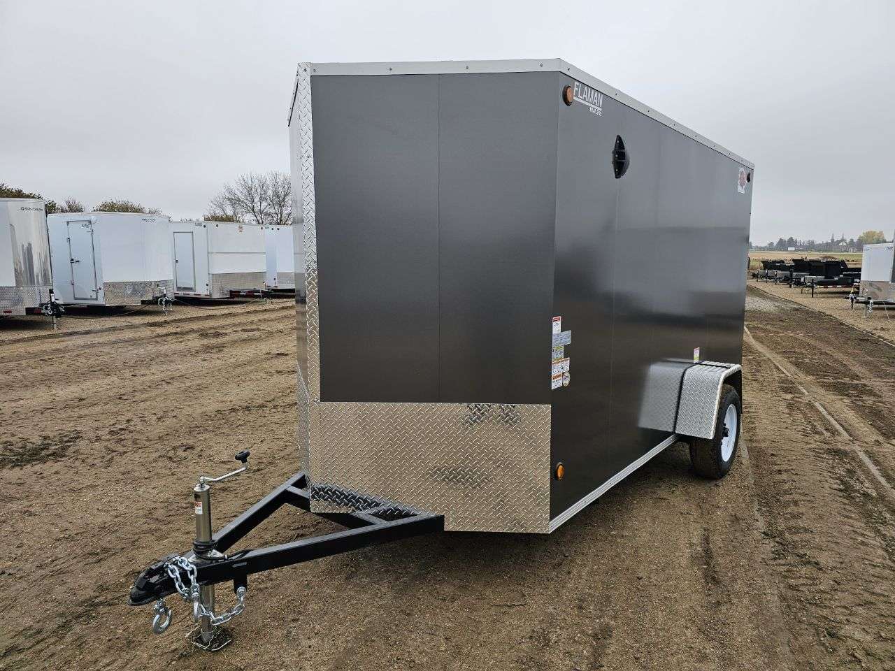2026 CJay TXR 6' x 12' + V-Nose Cargo Trailer