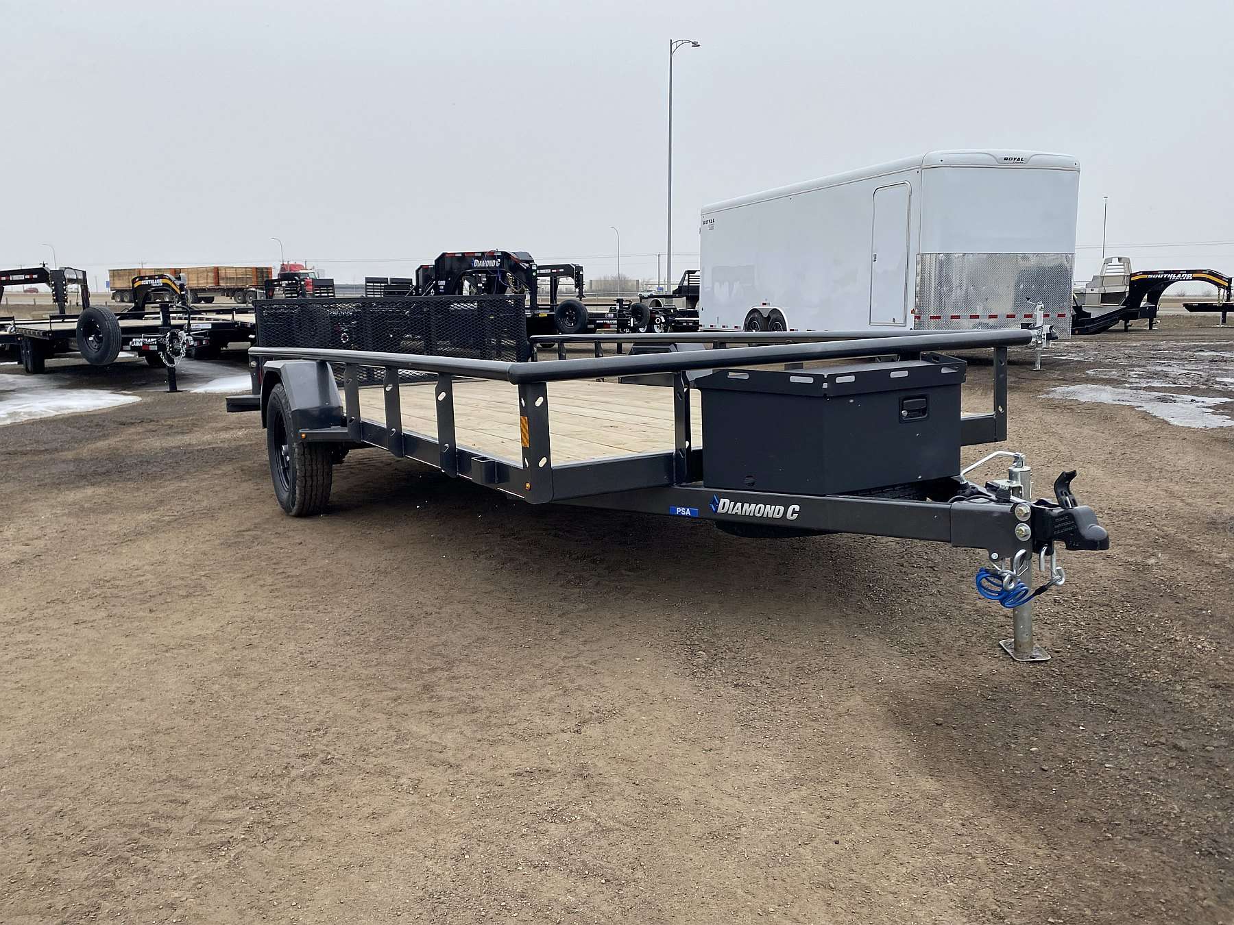 2026 Diamond C 14' Premium Utility Trailer