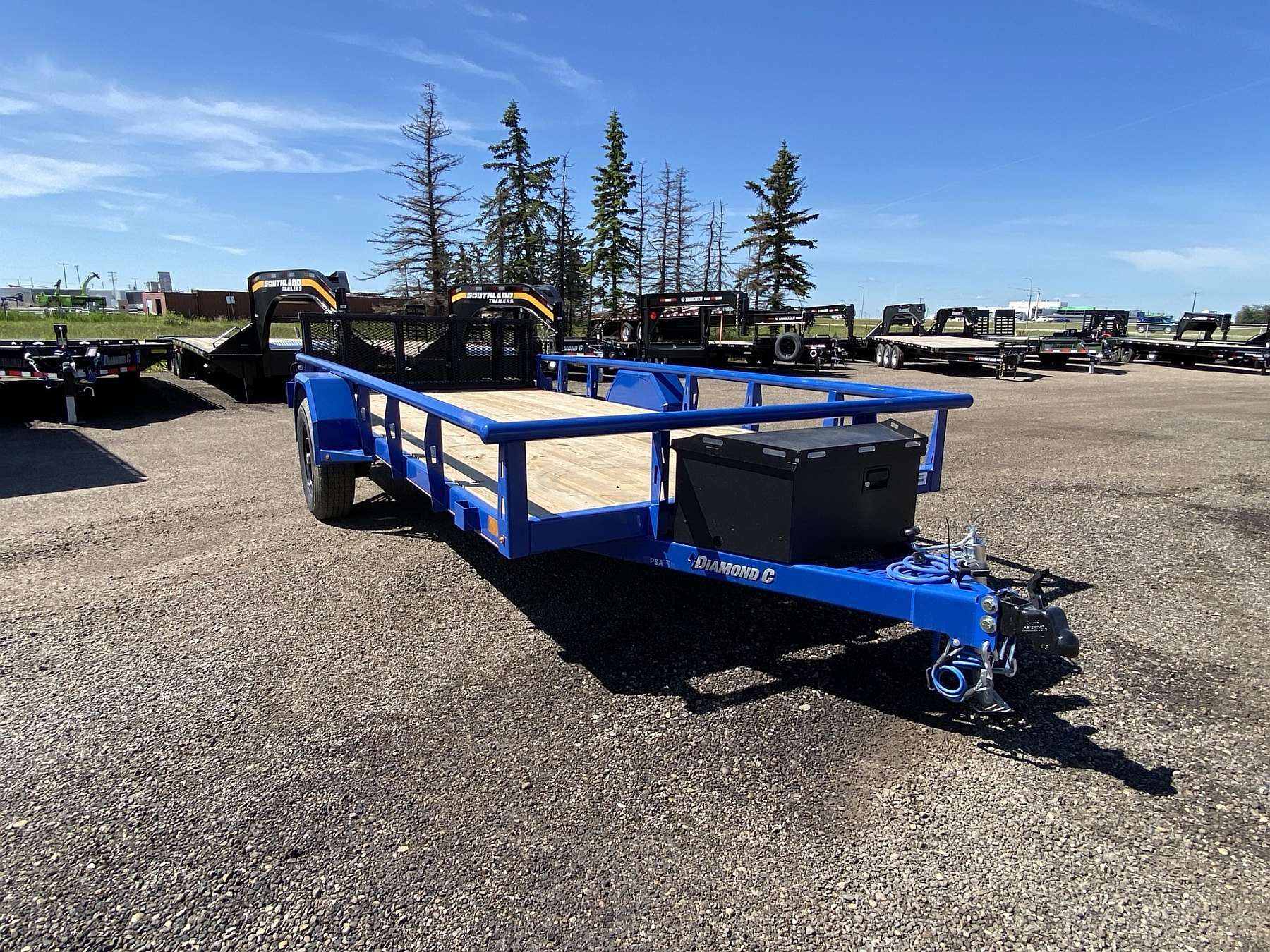 2026 Diamond C 14' Premium Utility Trailer