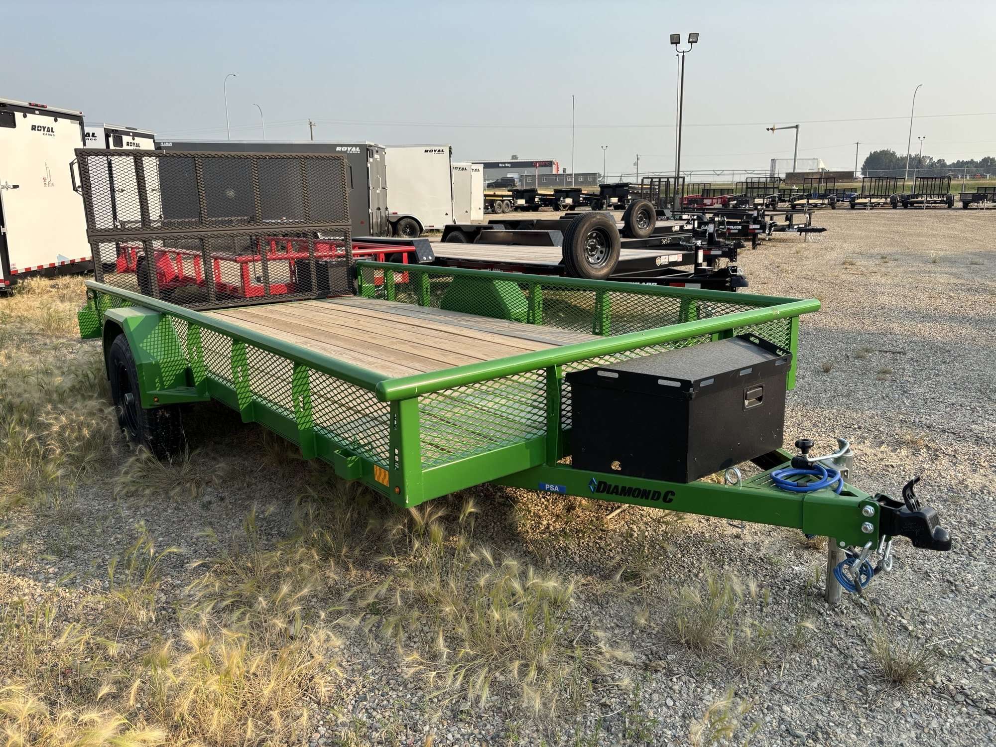 2026 Diamond C 14' Premium Utility Trailer
