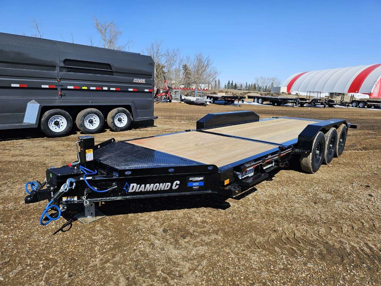 2026 Diamond C 8'6" x 22' Partial Tilt Trailer