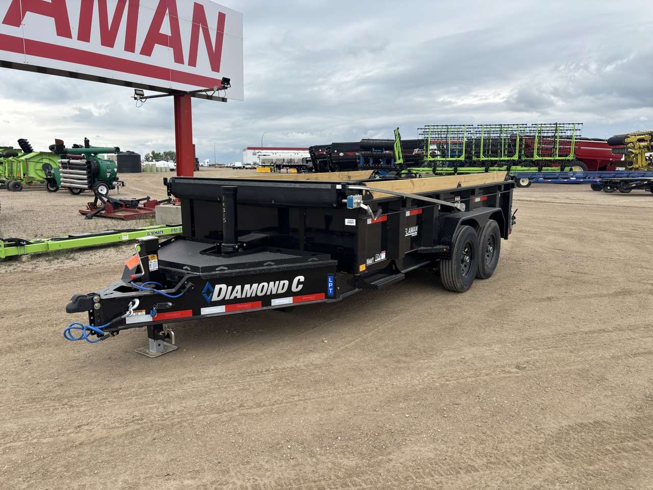 2026 Diamond C 82" x 14' Dump Trailer