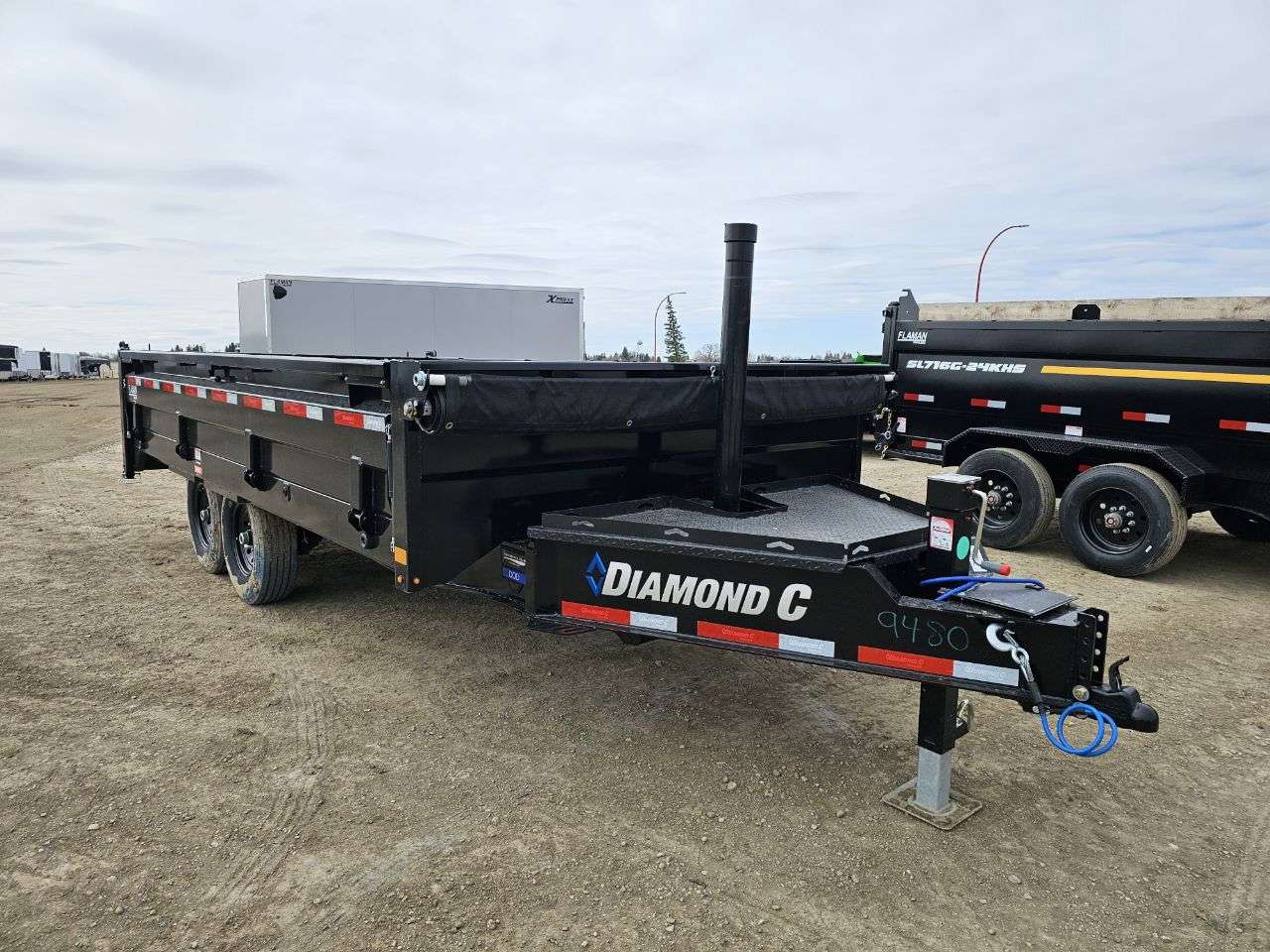 2026 Diamond C 96" x 16' Deckover Dump Trailer