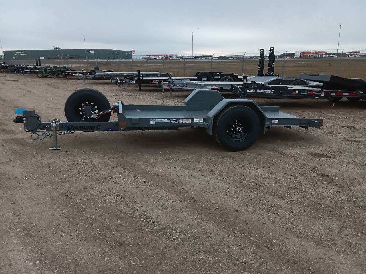 2026 Diamond C DSA 59" x 12' Full Tilt Trailer