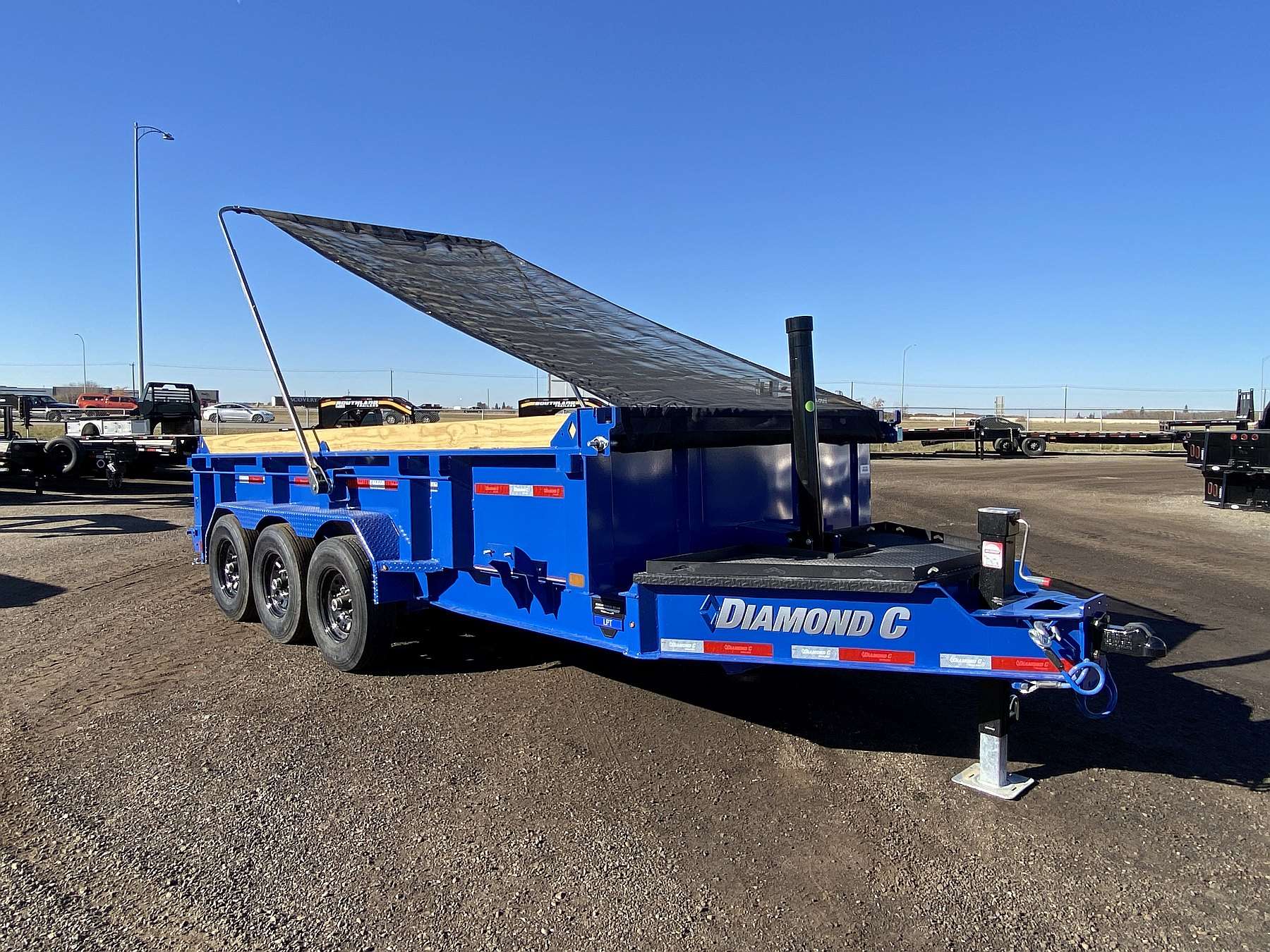 2026 Diamond C LPT307 16' Dump Trailer