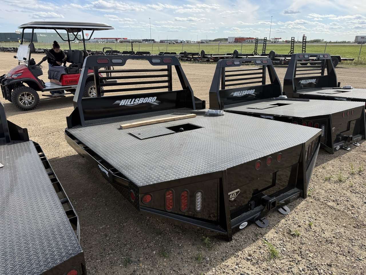 2026 Hillsboro 8'6" Dually Flat Truck Deck - GM/RAM