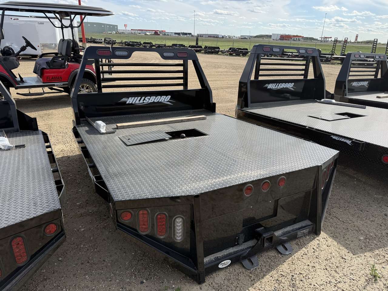 2026 Hillsboro 8'6" Single Flat Truck Deck - GM/RAM