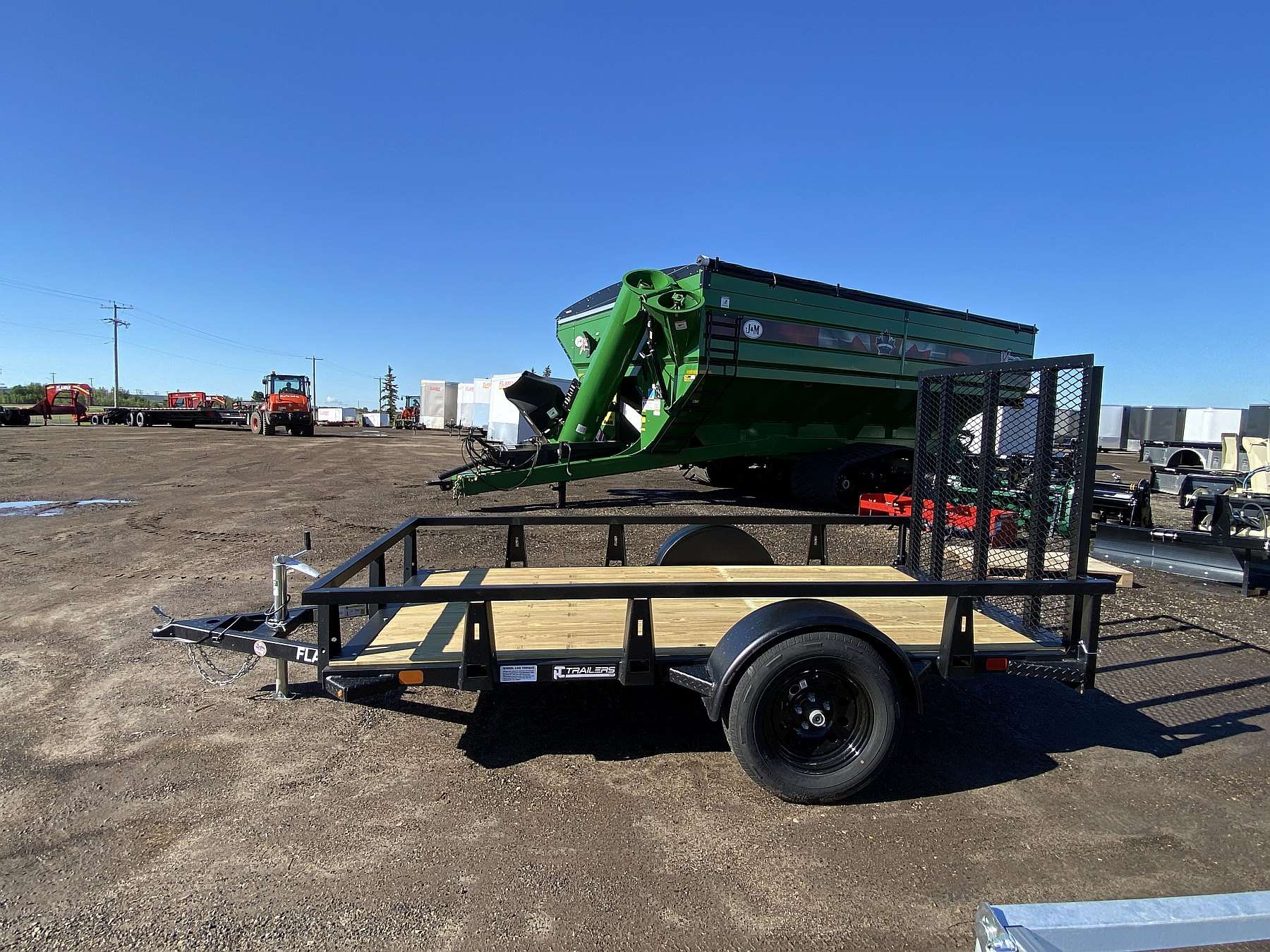 2026 HTC 5'x10' Steel Utility Trailer