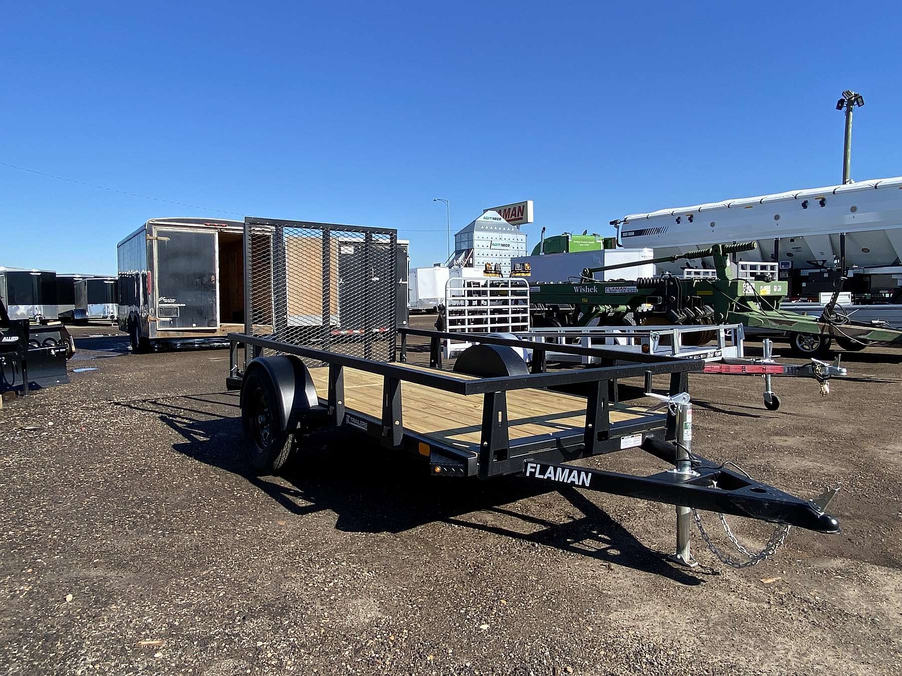 2026 HTC 5'x10' Steel Utility Trailer
