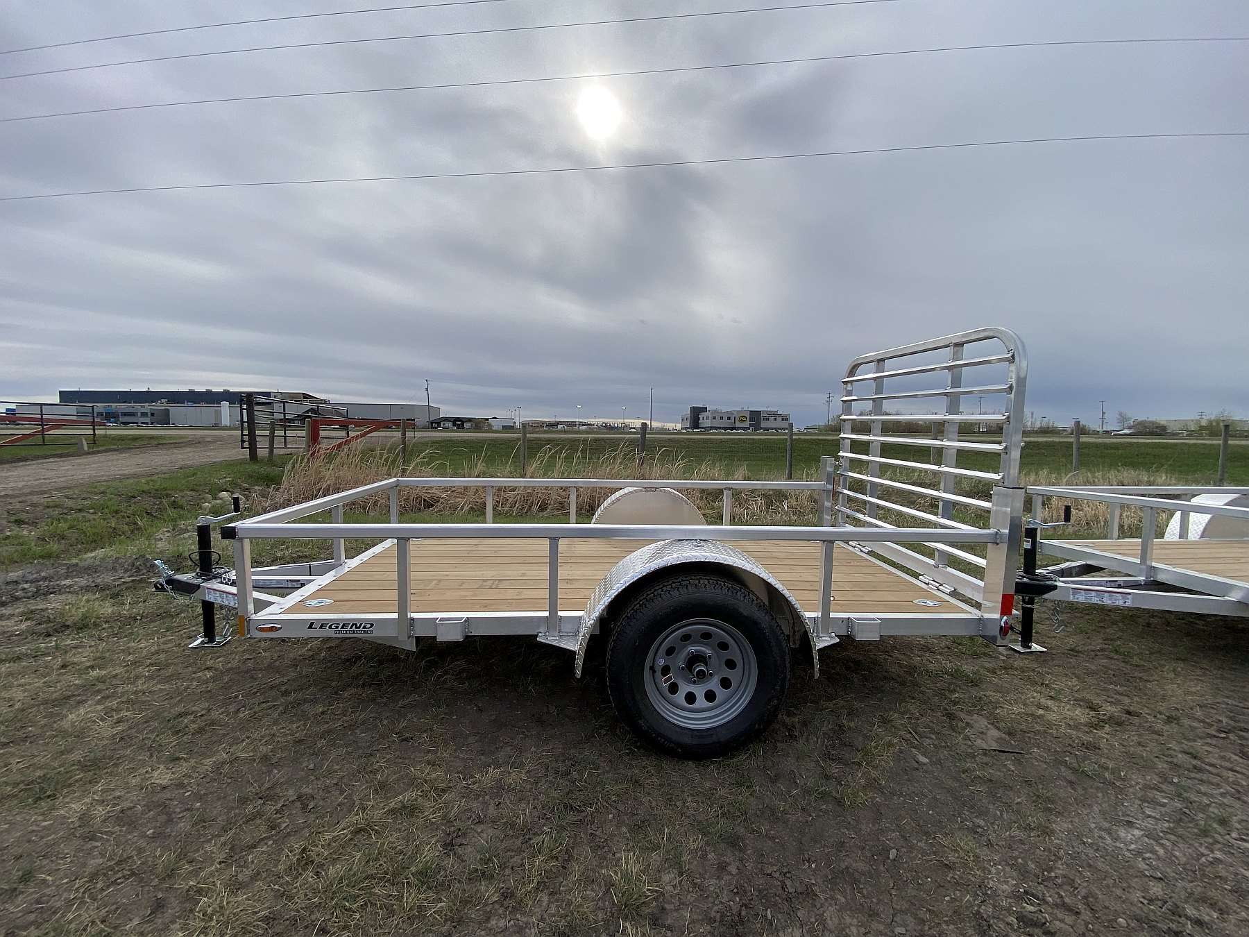 2026 Legend 5'x10' Deluxe Aluminum Utility Trailer