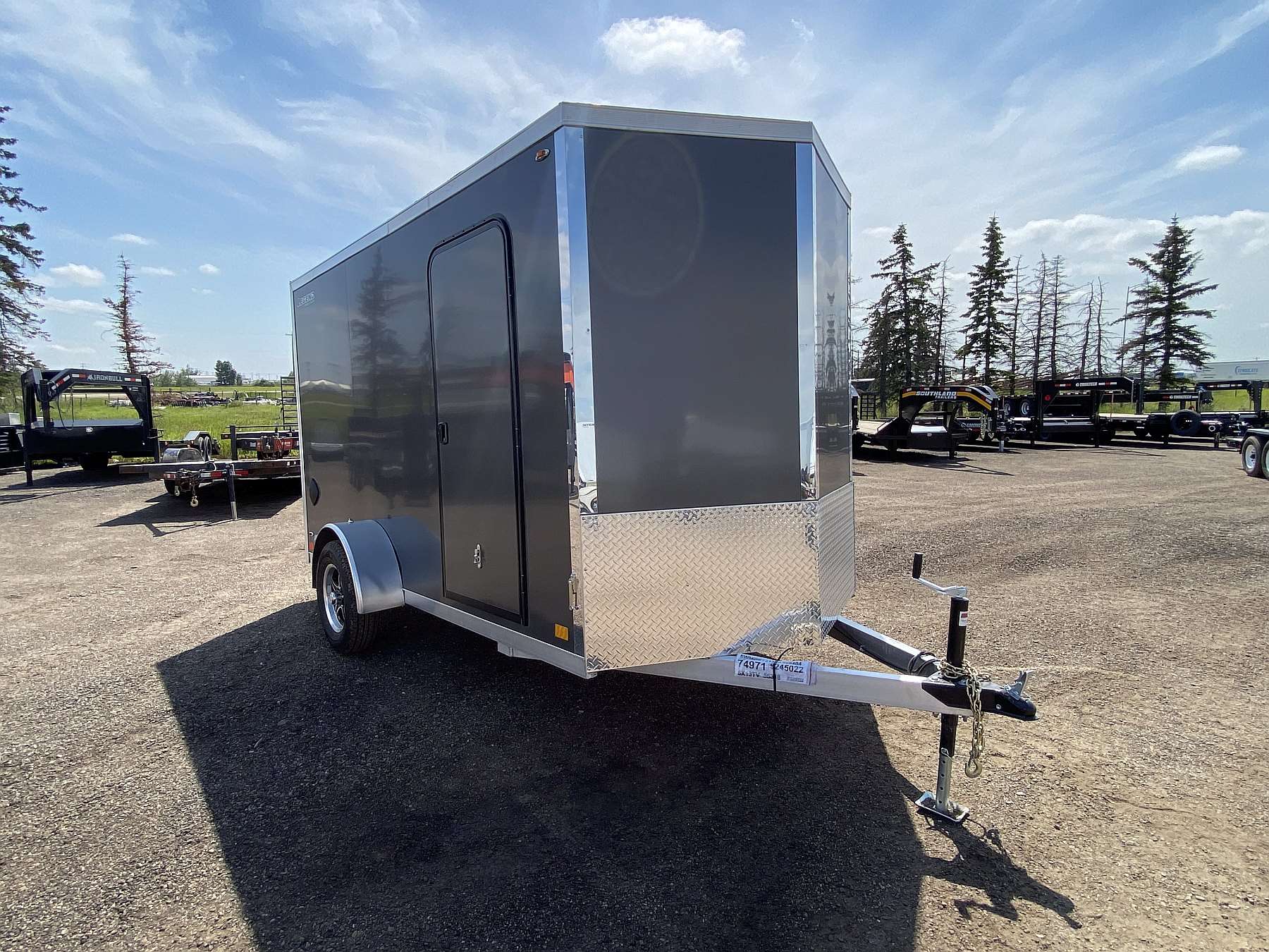 2026 Legend 6'x12' Thunder V-nose Aluminum Enclosed Cargo