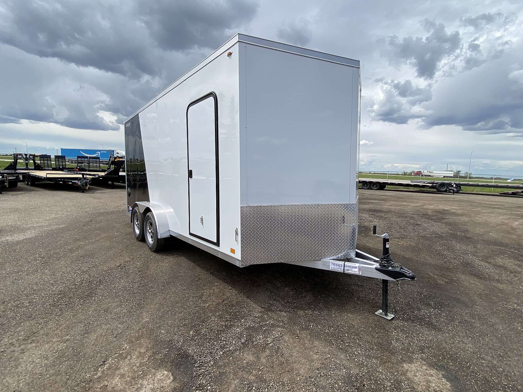 2026 Legend 7.5'x16' Thunder V-nose Aluminum Enclosed Cargo