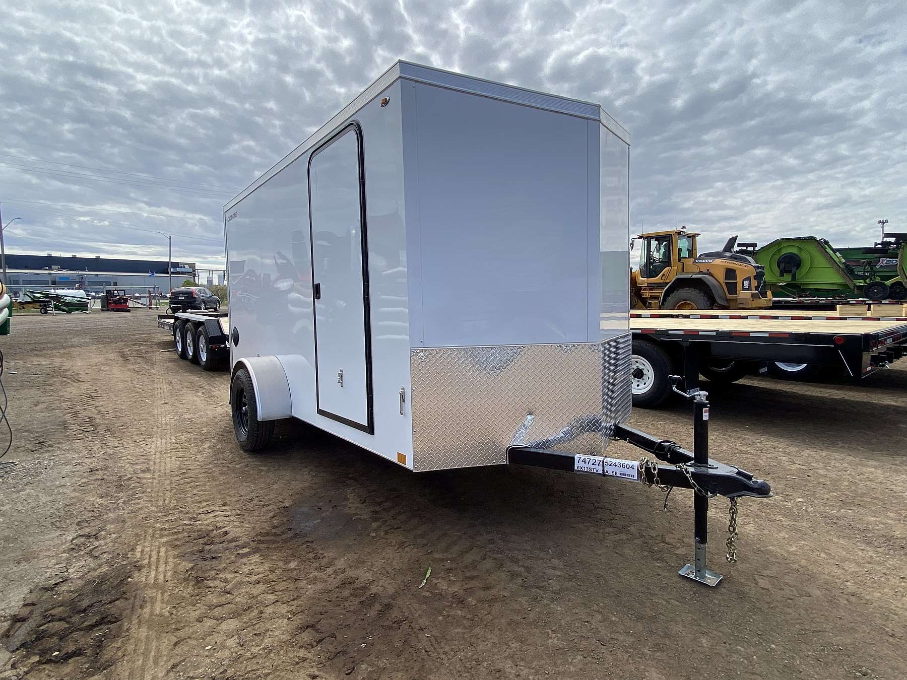 2026 Legend Cyclone 6'x12' V-nose Enclosed Cargo Trailer
