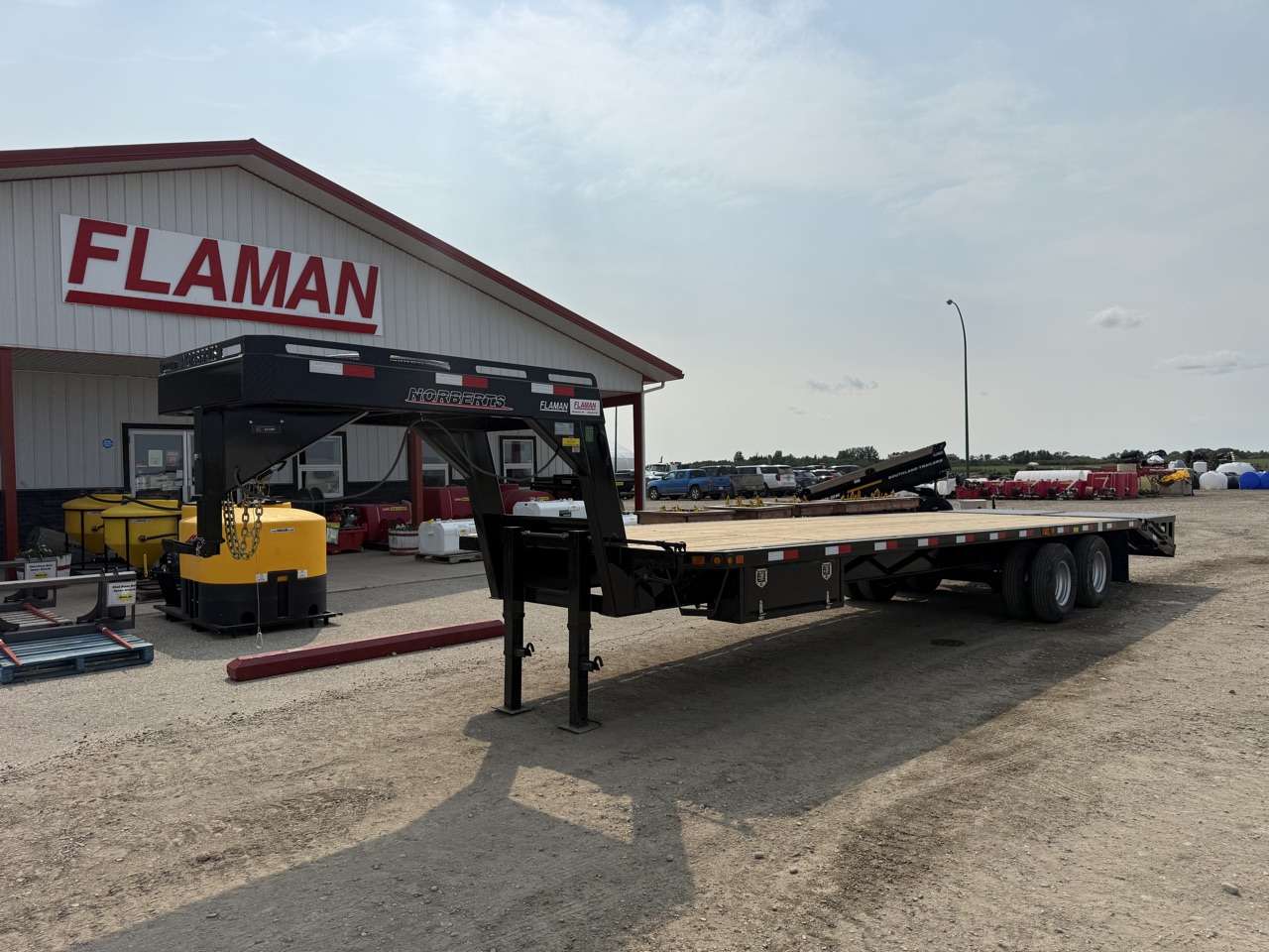2026 Norbert 25' + 5' BT GN Flat Deck Tandem 10K Trailer