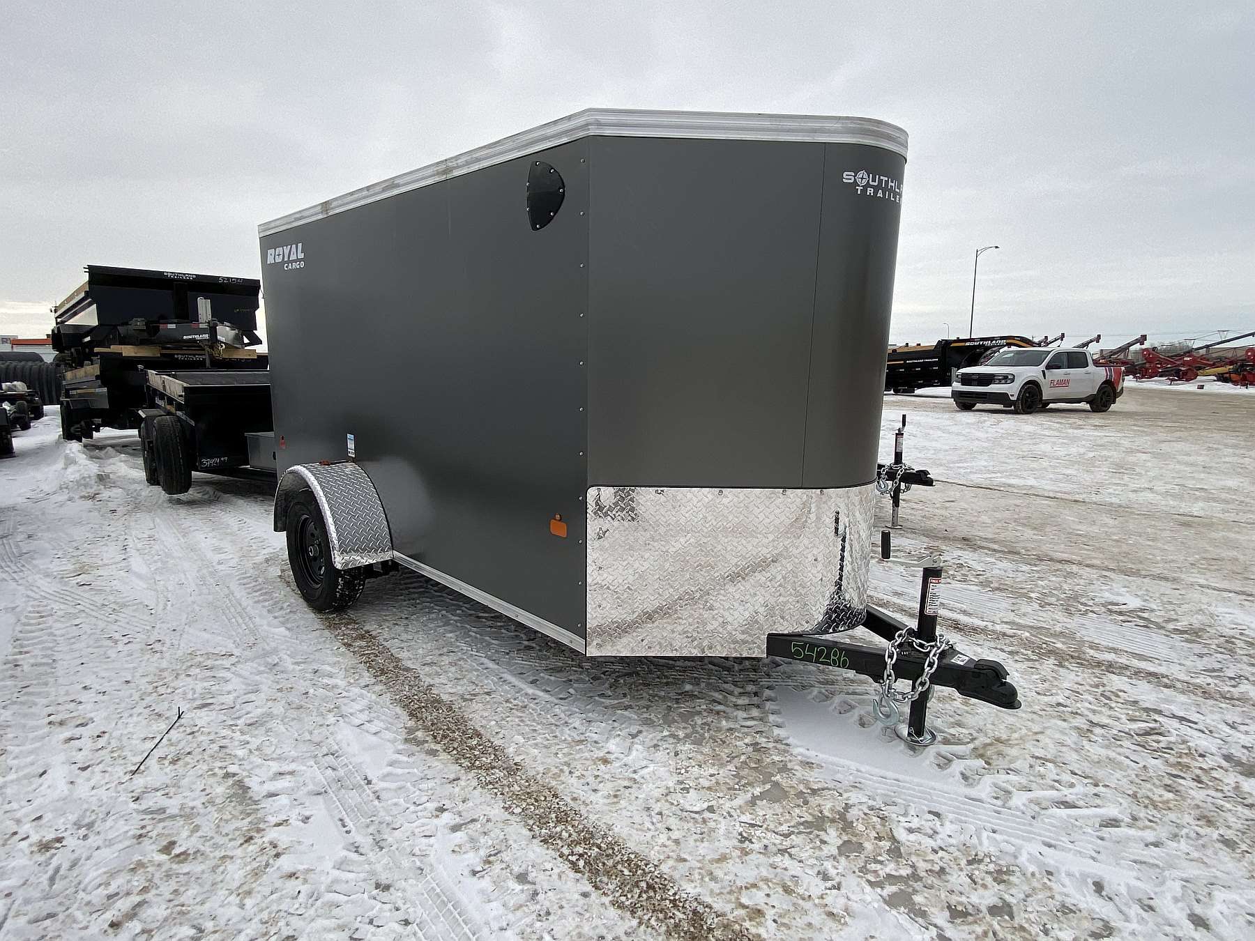 2026 Royal 5'x12' Enclosed Cargo w/ Ramp Door