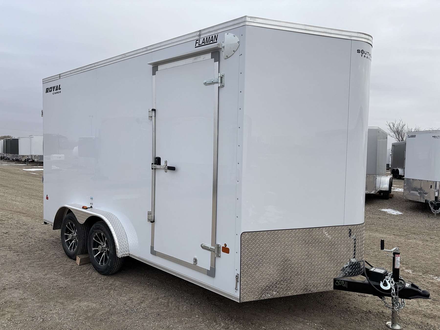 2026 Royal 7.5'x16' Enclosed Cargo w/ Aluminum Wheels