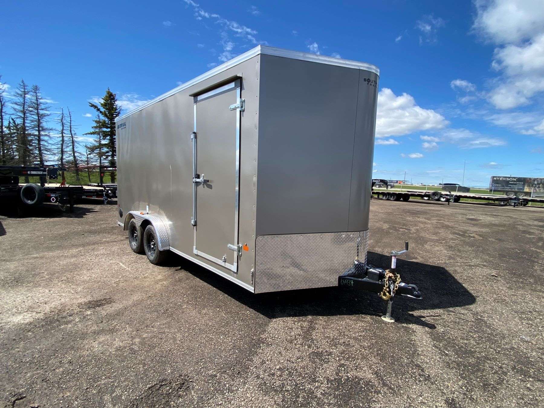 2026 Royal 7.5'x18' Enclosed Cargo w/ Ramp Door