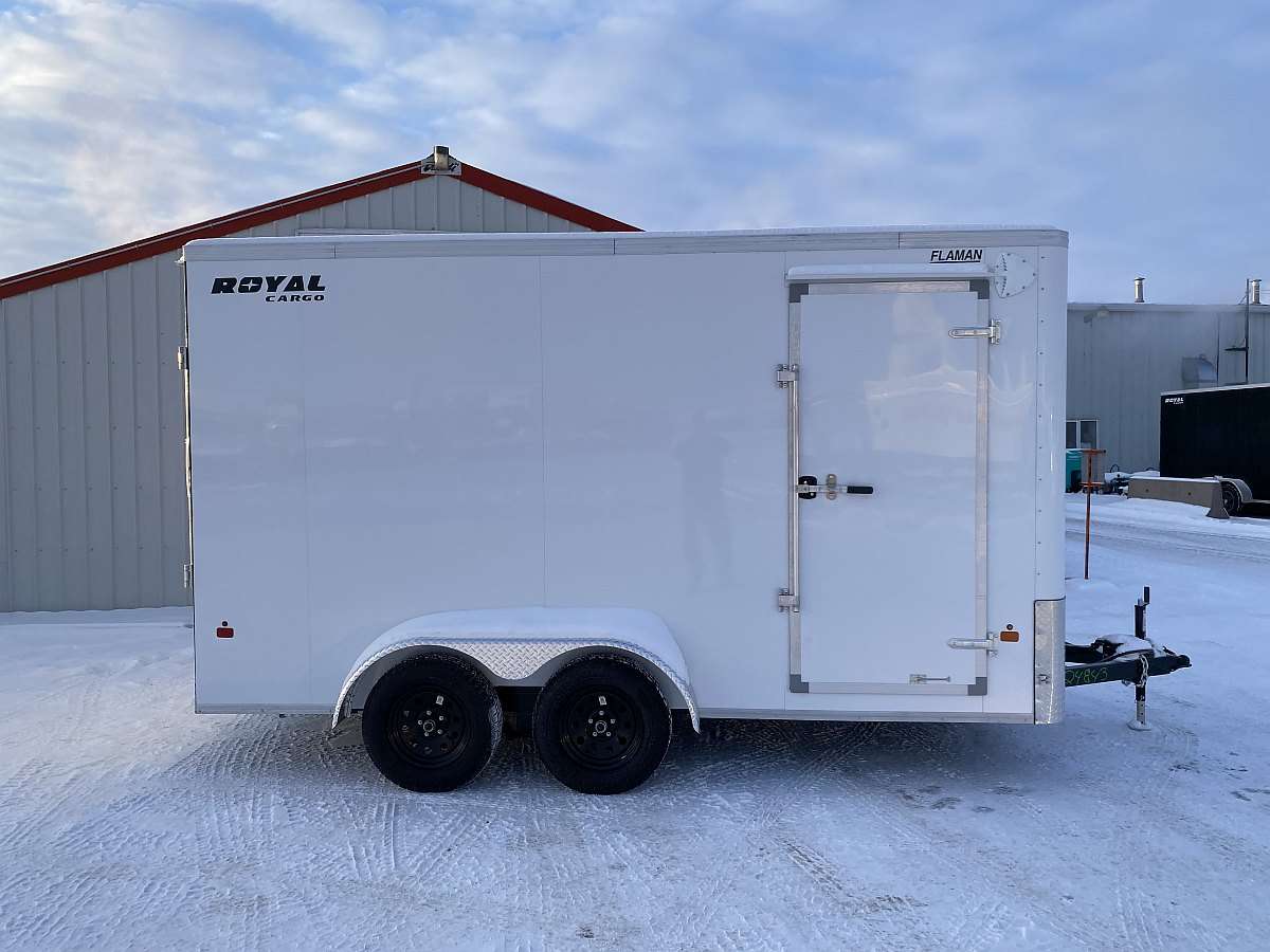2026 Royal 7'x14' Enclosed Flat Front Cargo Trailer