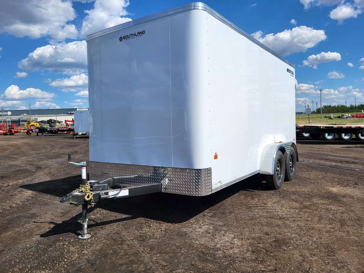2026 Royal 7'x14' Enclosed Flat Front Cargo Trailer