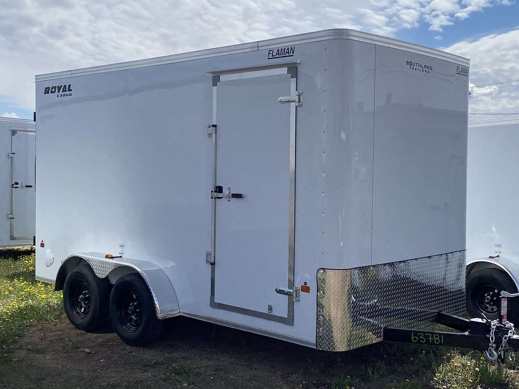 2026 Royal 7'x14' Enclosed Flat Front Cargo Trailer