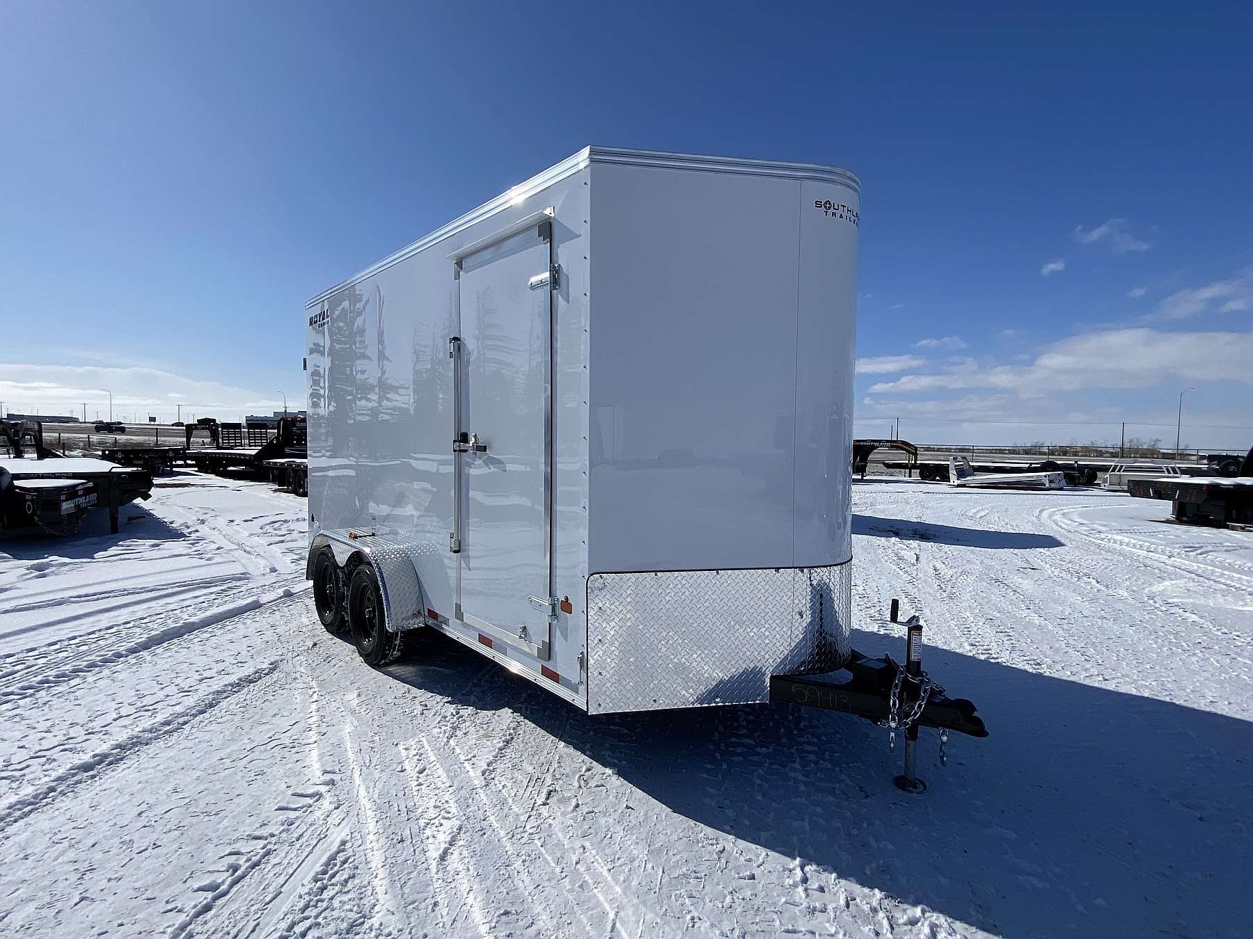 2026 Royal 7'x16' Enclosed Cargo w/ Ramp Door