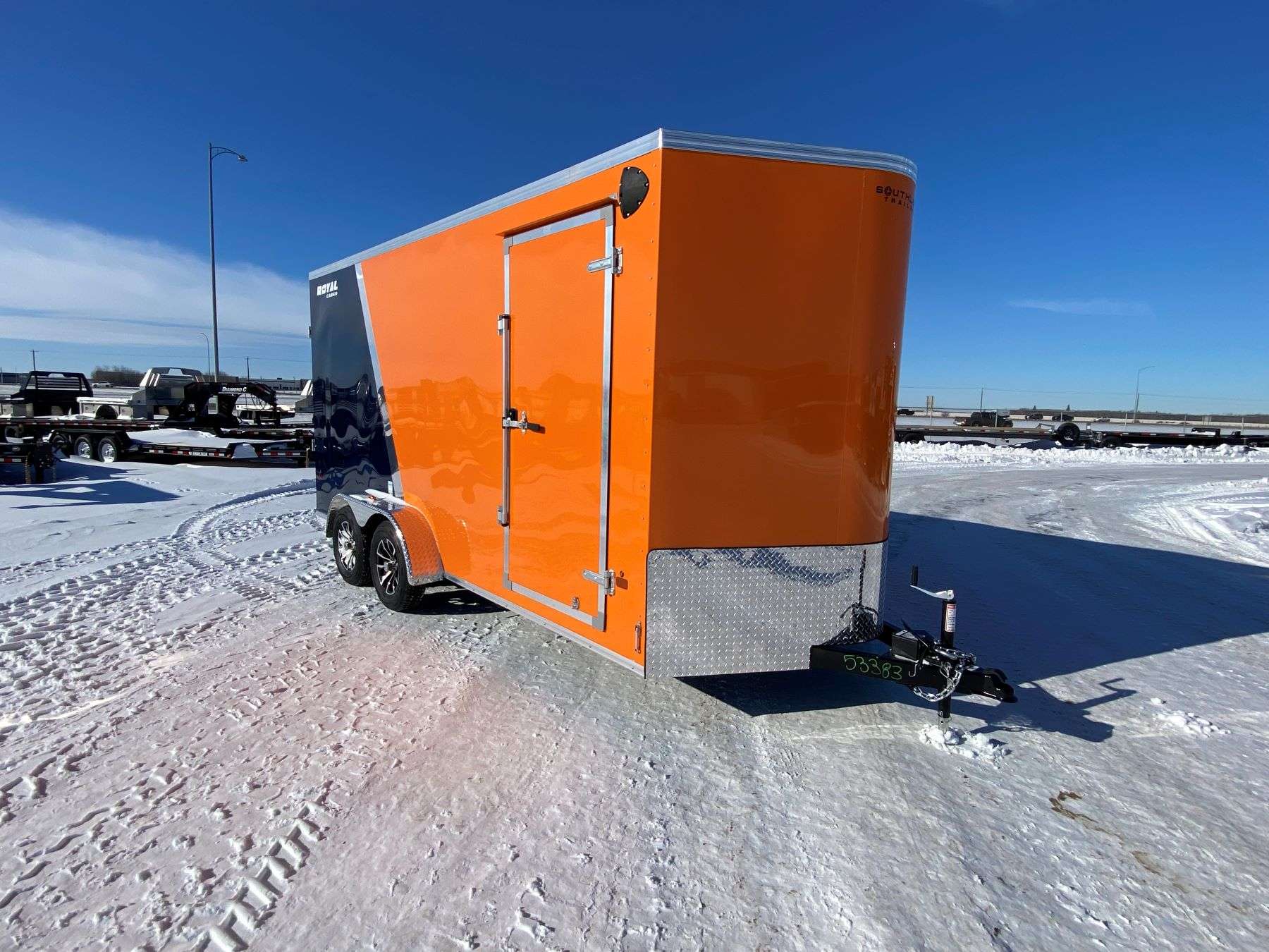 2026 Royal 7'x18' Custom Color Enclosed Cargo Trailer