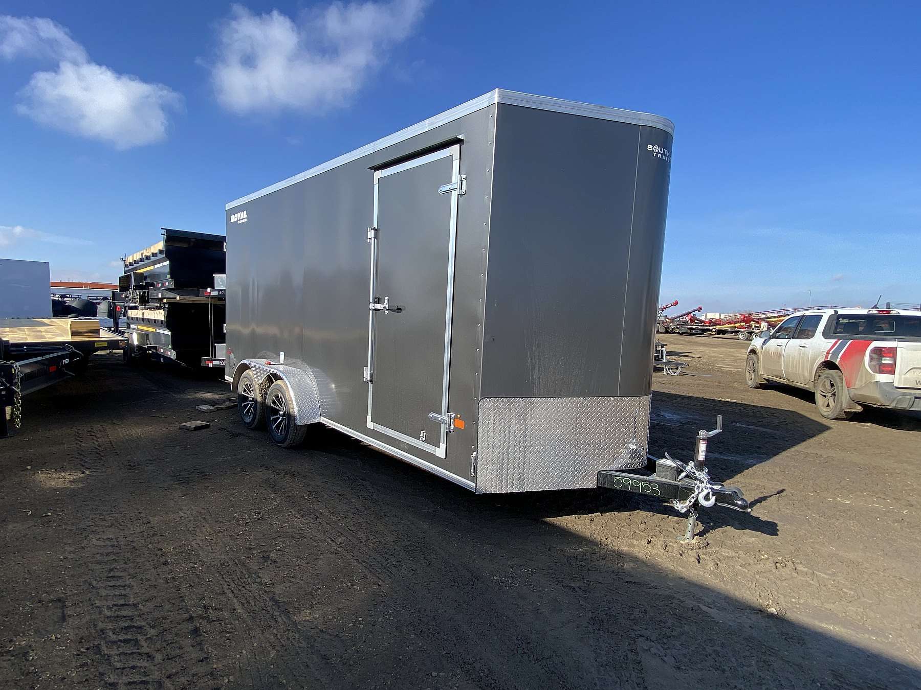 2026 Royal 7'x18' Enclosed Cargo w/ Aluminum Wheels