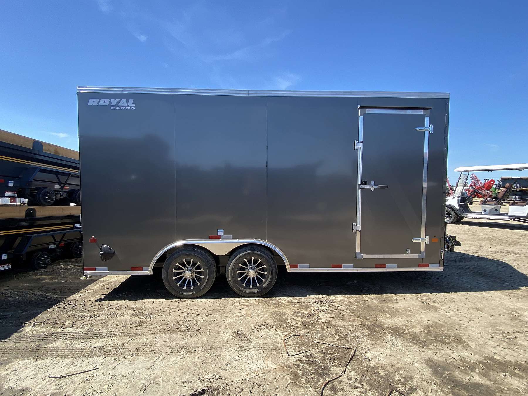 2026 Royal 8.5'x18' Enclosed Cargo w/ ALM Wheels & Dovetail
