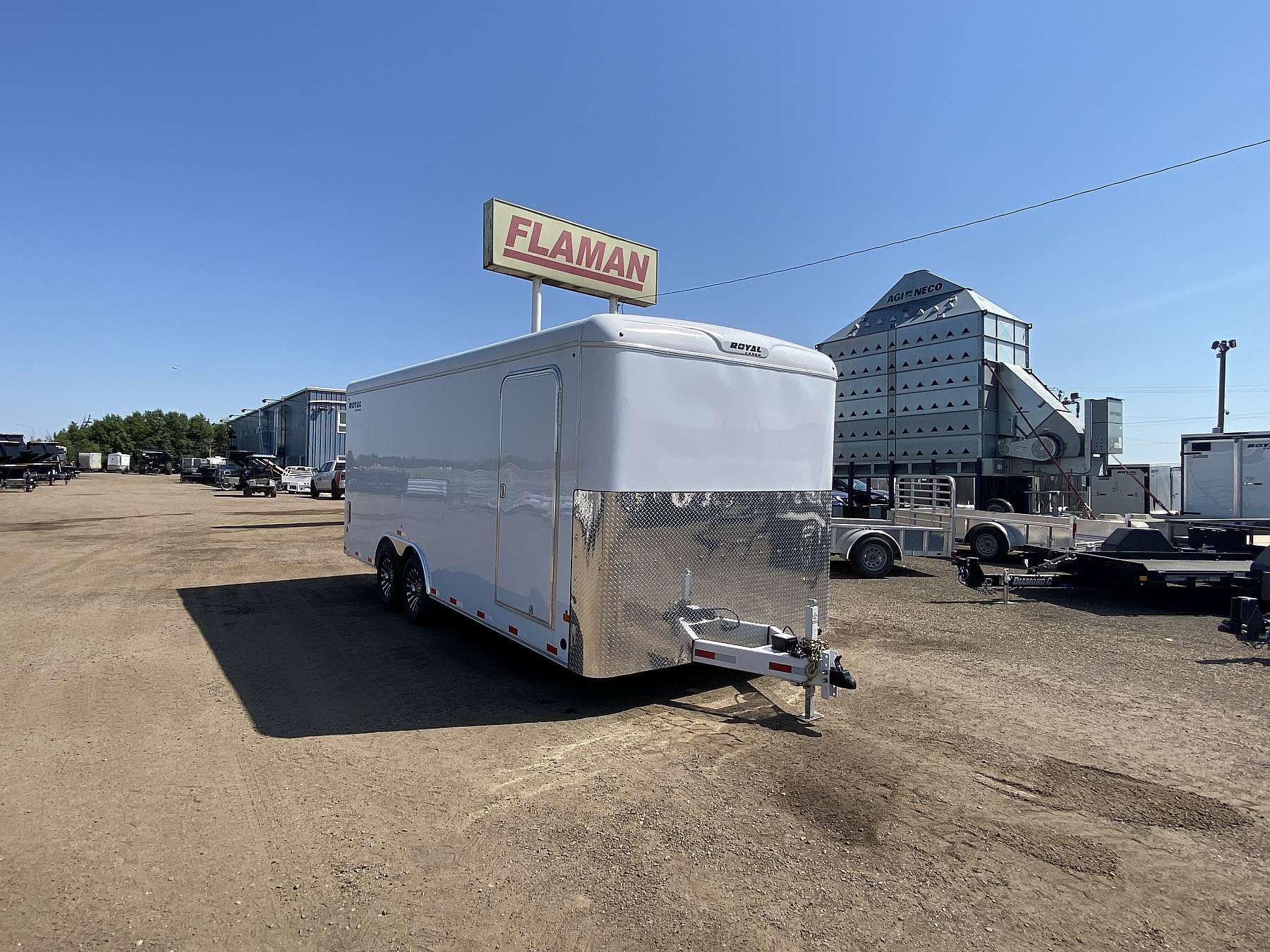 2026 Royal 8.5'x20' Commercial Enclosed Trailer w/ Ramp Door