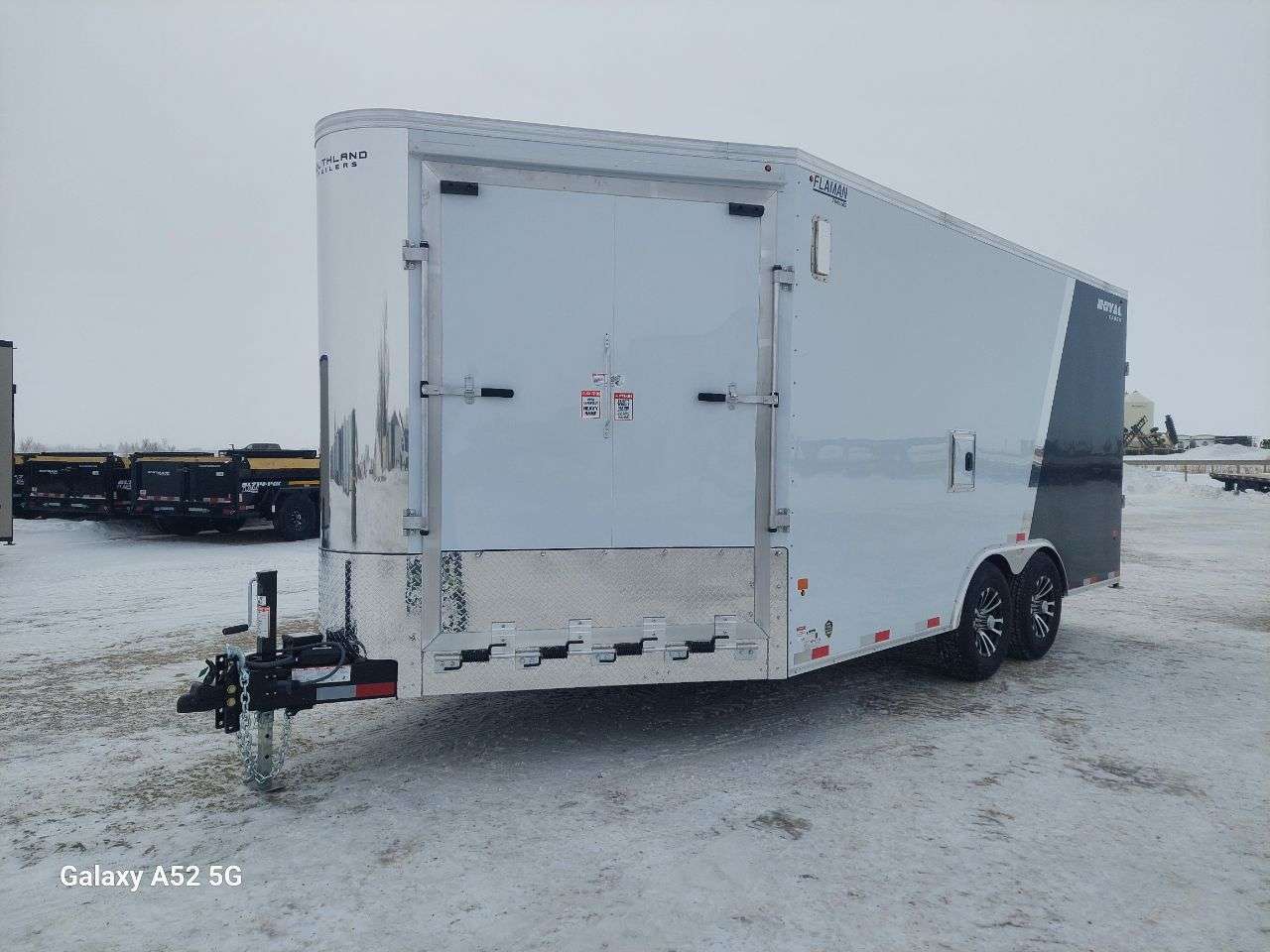 2026 Royal 8'6" x 16' + V-Nose Toy Hauler Trailer