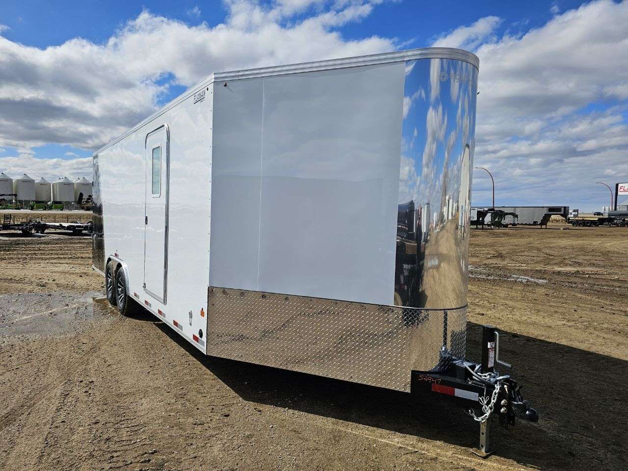 2026 Royal 8'6" x 22' + V-Nose Toy Hauler Trailer