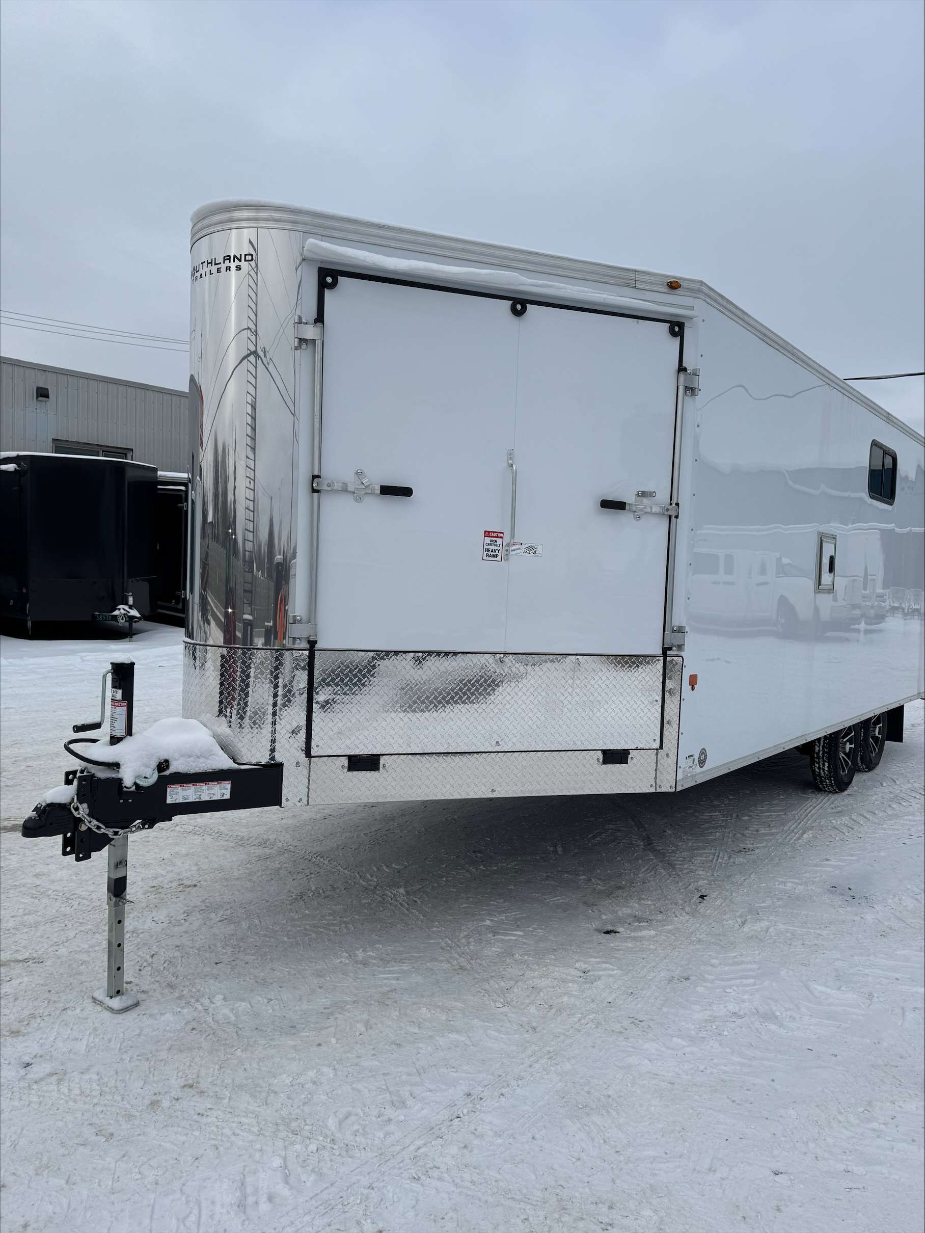2026 Royal 8'x18' + 4' Enclosed Sled Trailer