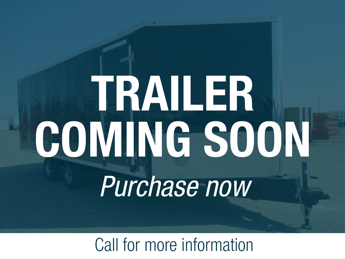 2026 Royal 8'x24' + 4' Enclosed Sled Trailer