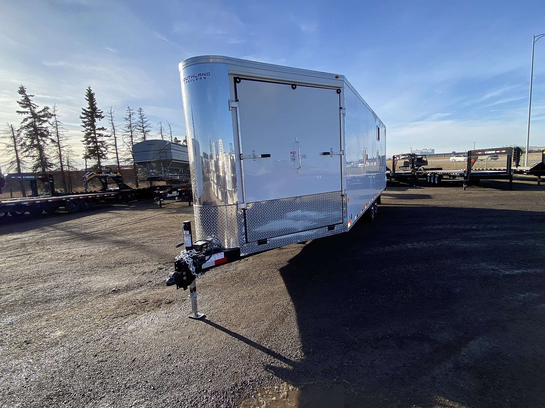 2026 Royal 8'x24' + 4' Enclosed Sled Trailer