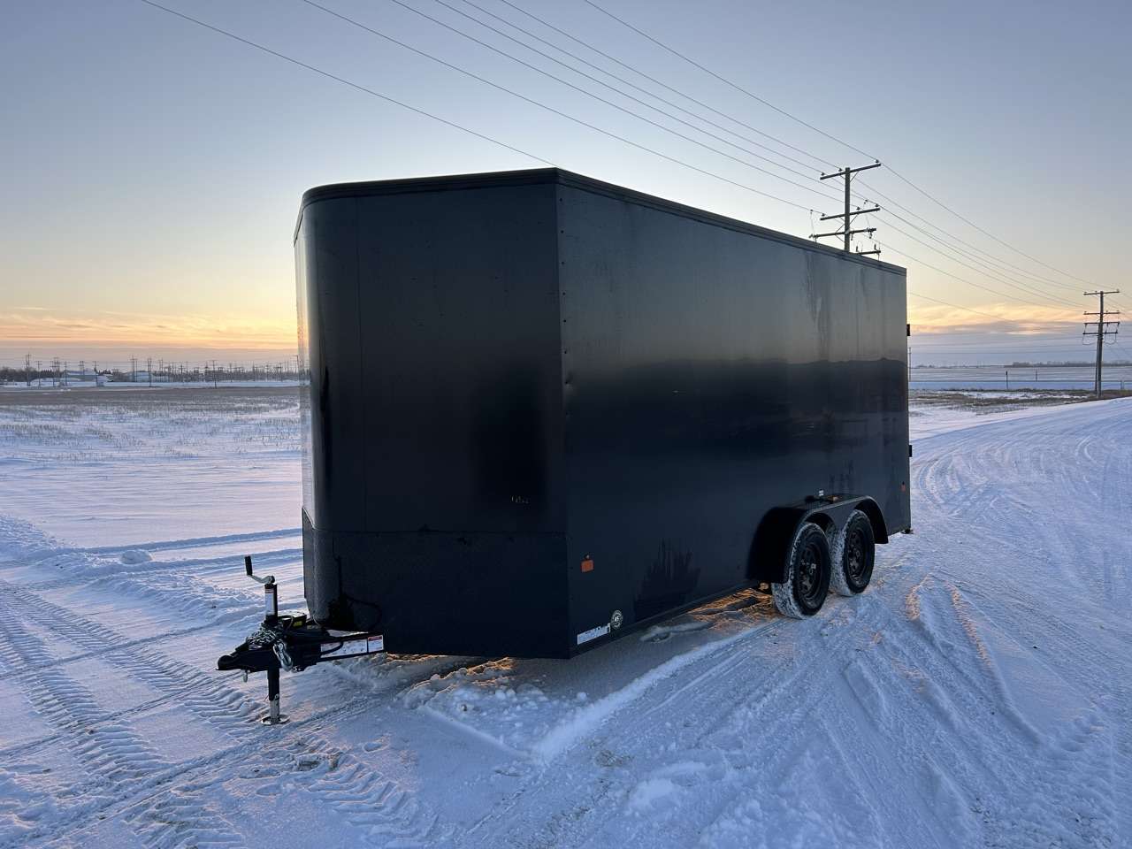 2026 Royal Cargo 7'6" x 16' + V-Nose Cargo Trailer