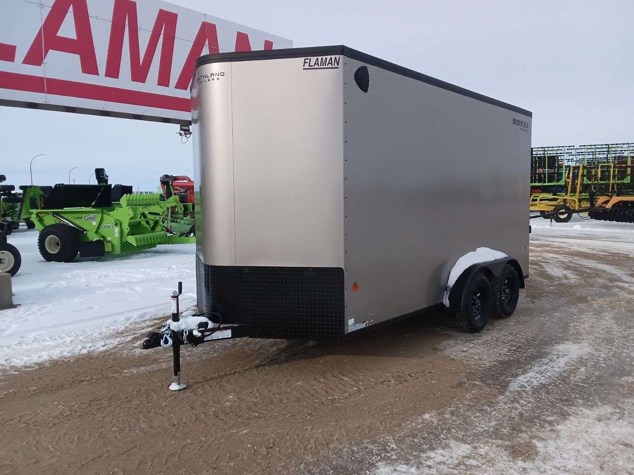 2026 Royal Cargo 7' x 14' + V-Nose Cargo Trailer