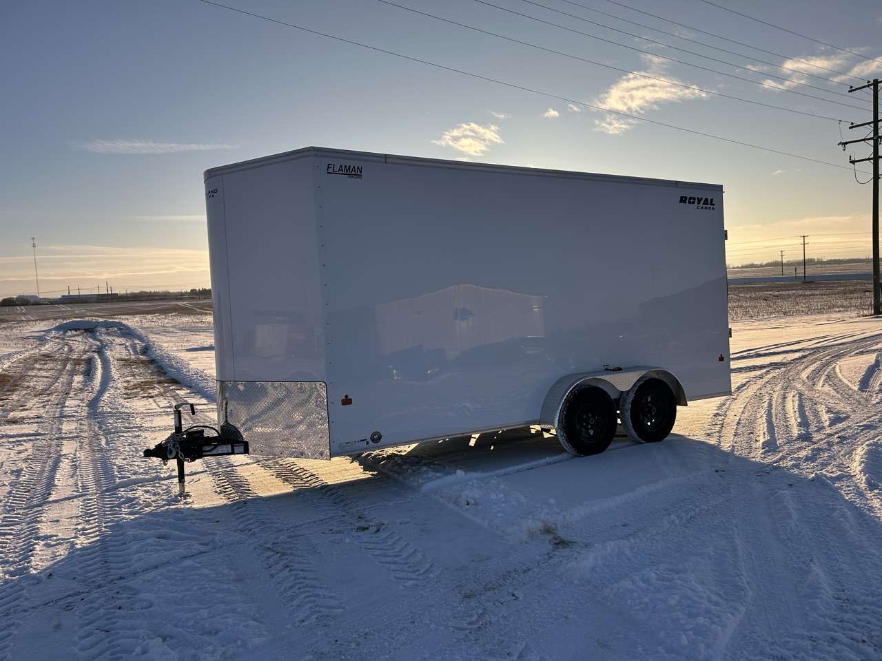 2026 Royal Cargo 7' x 16' + V-Nose Cargo Trailer