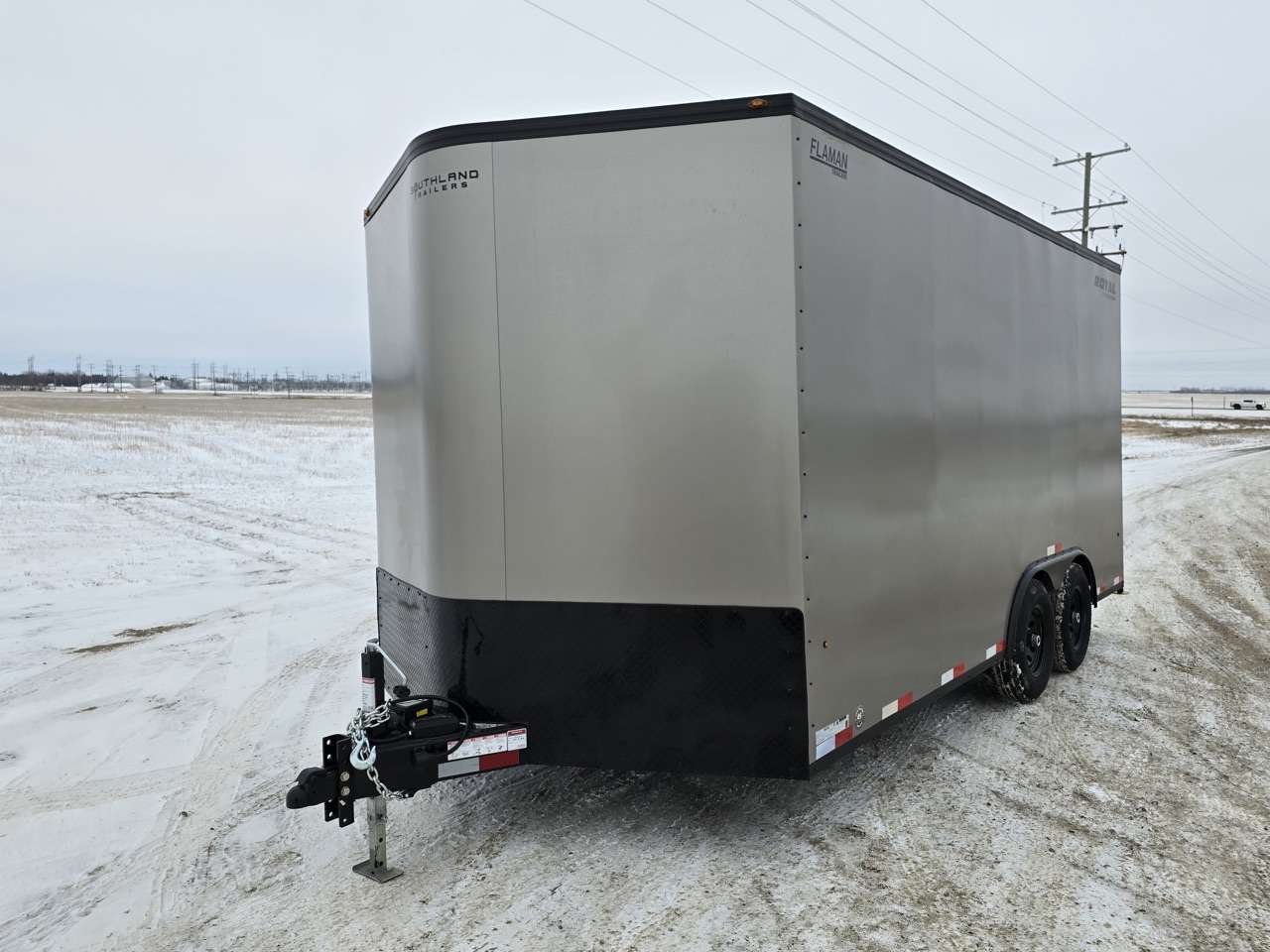 2026 Royal Cargo 8'6" x 16' + V-Nose Cargo Trailer