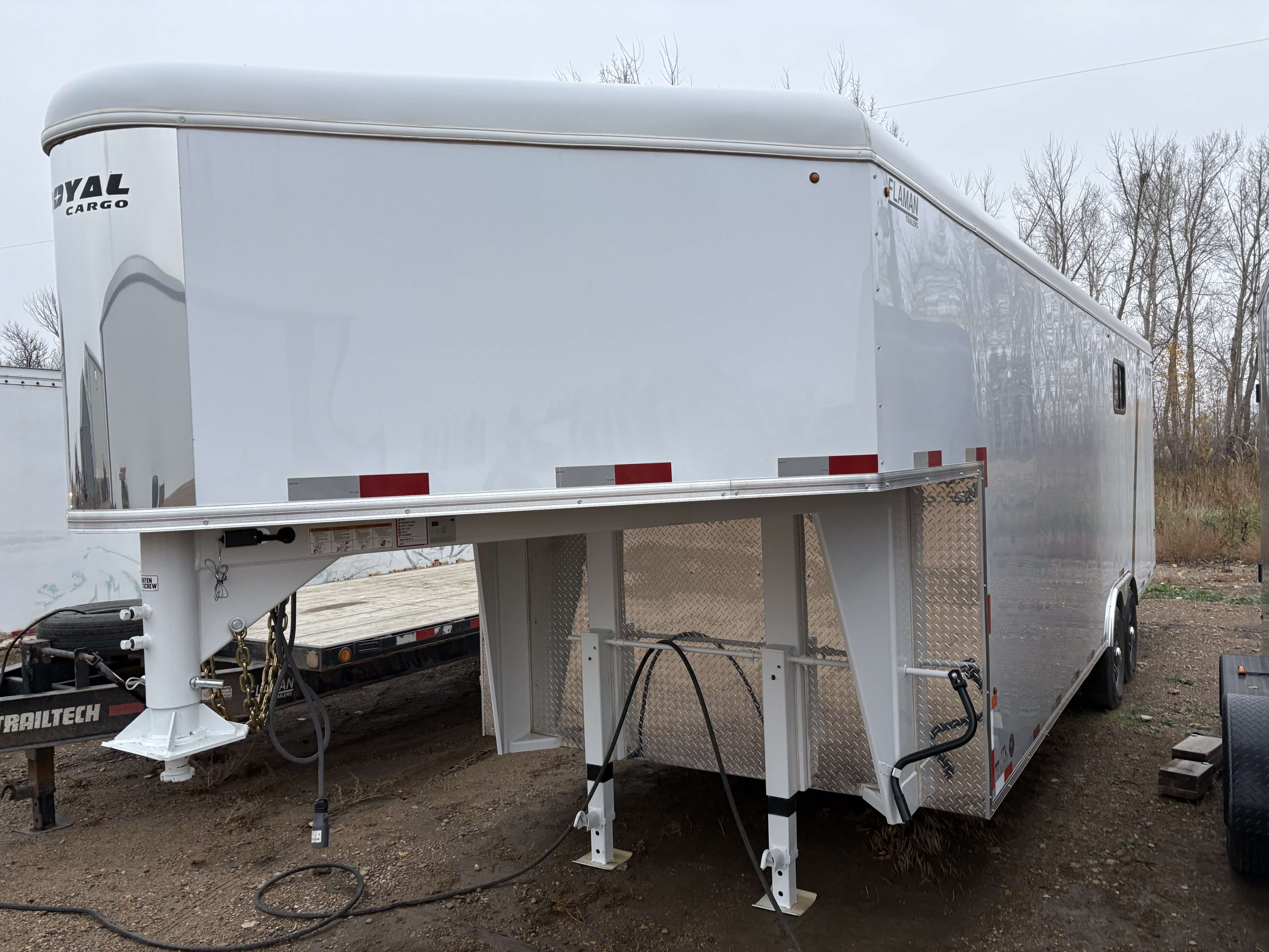 2026 Royal CGT 8'6" x 24' + V-Nose Gooseneck Cargo Trailer