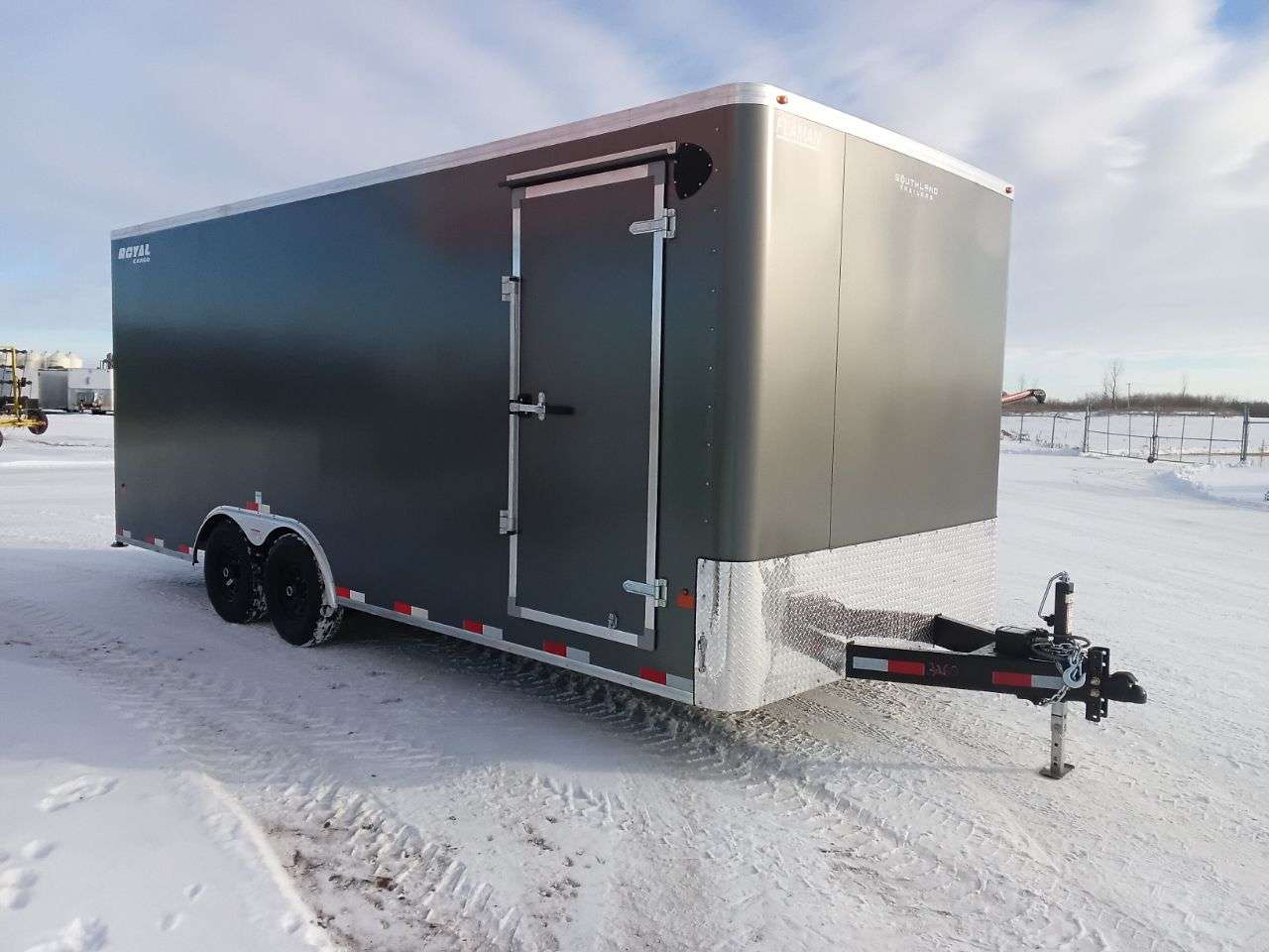 2026 Royal LARC 8'6" x 20' Flat Front Car Hauler Trailer