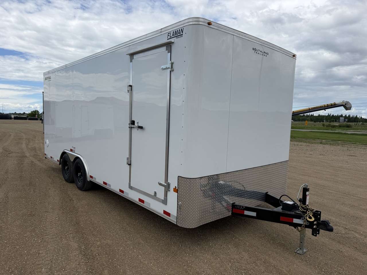 2026 Royal LARC 8'6" x 20' Flat Front Car Hauler Trailer