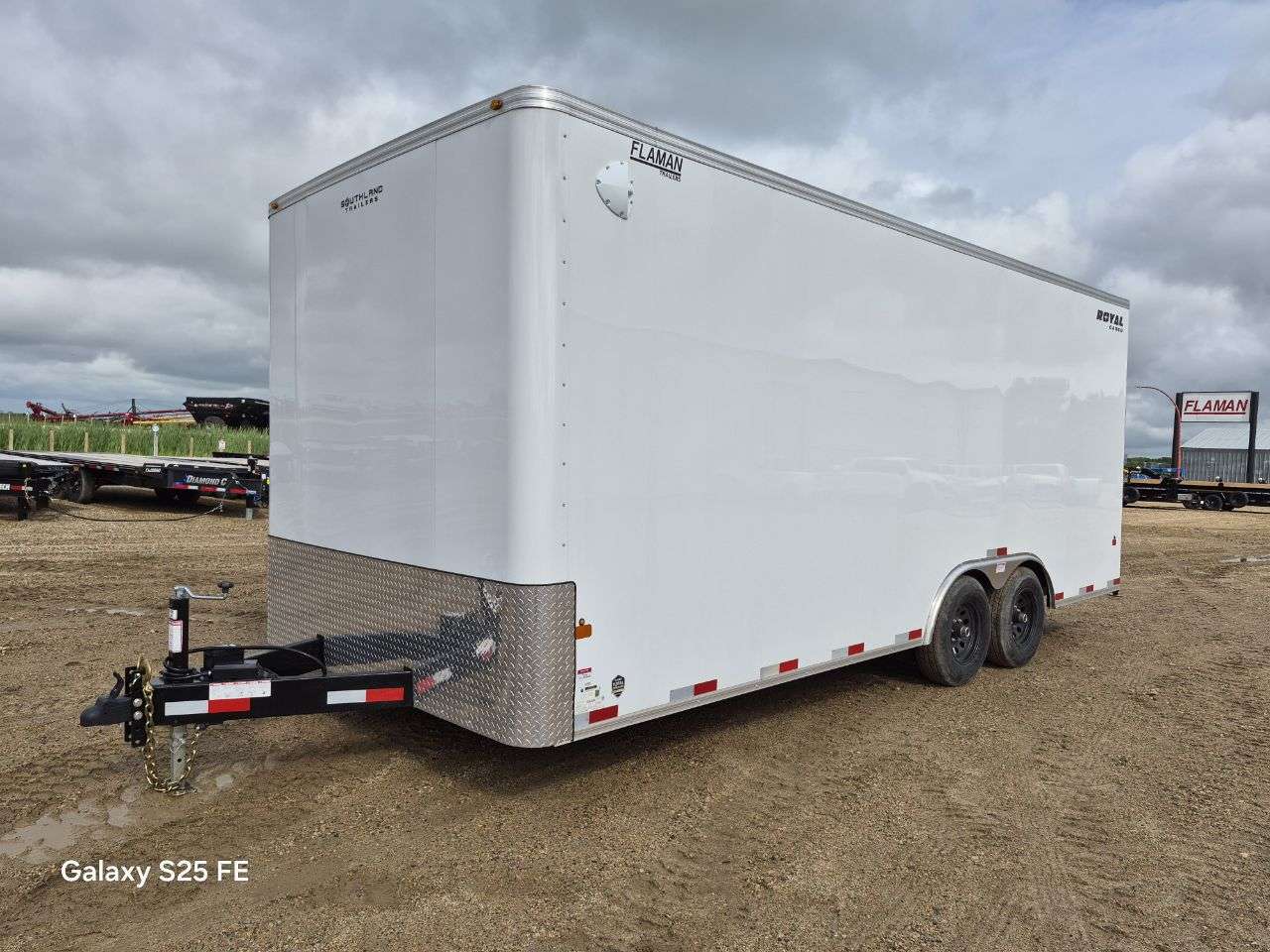 2026 Royal LARC 8'6" x 20' Flat Front Car Hauler Trailer