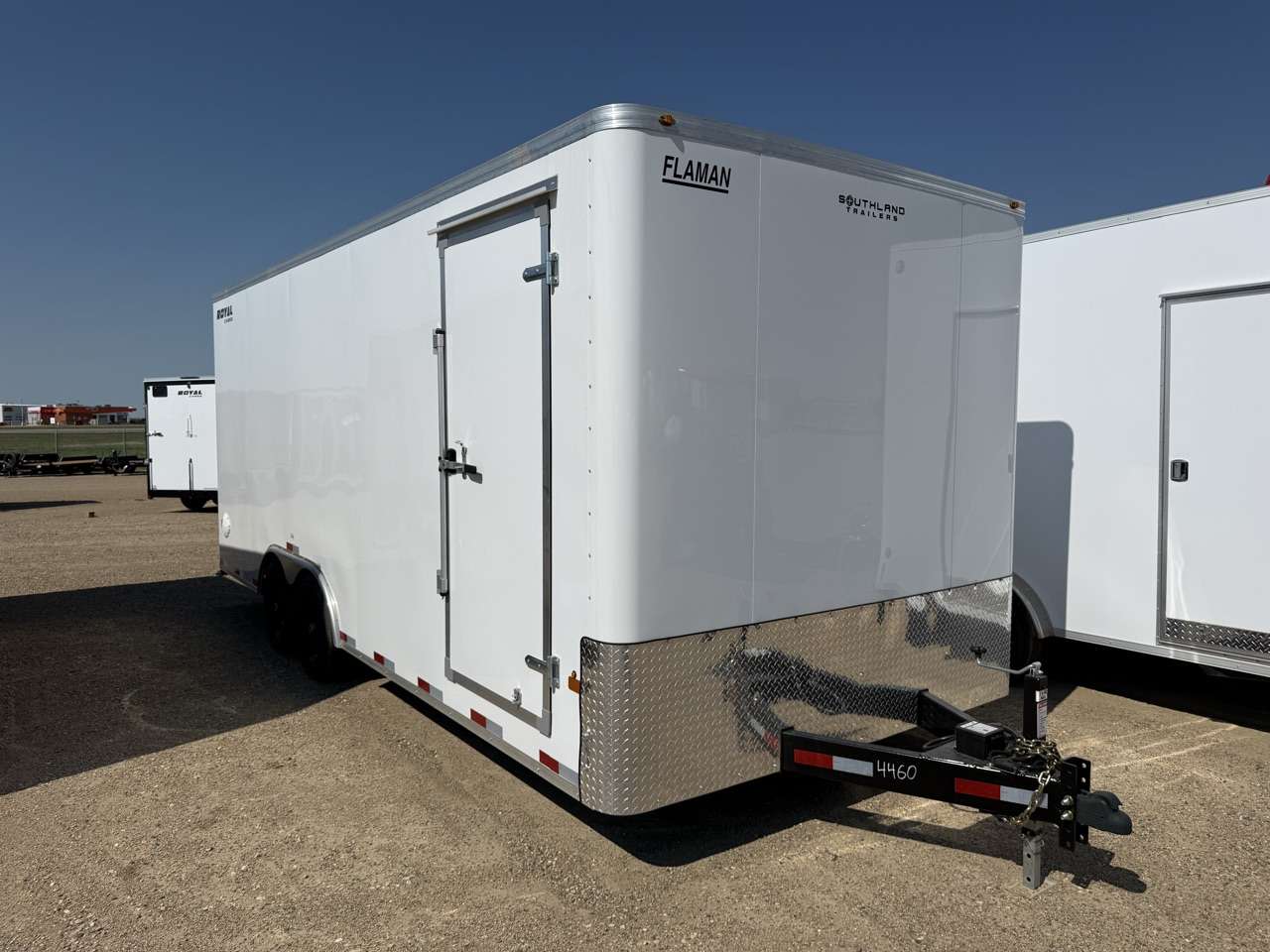 2026 Royal LARC 8'6" x 20' Flat Front Car Hauler Trailer