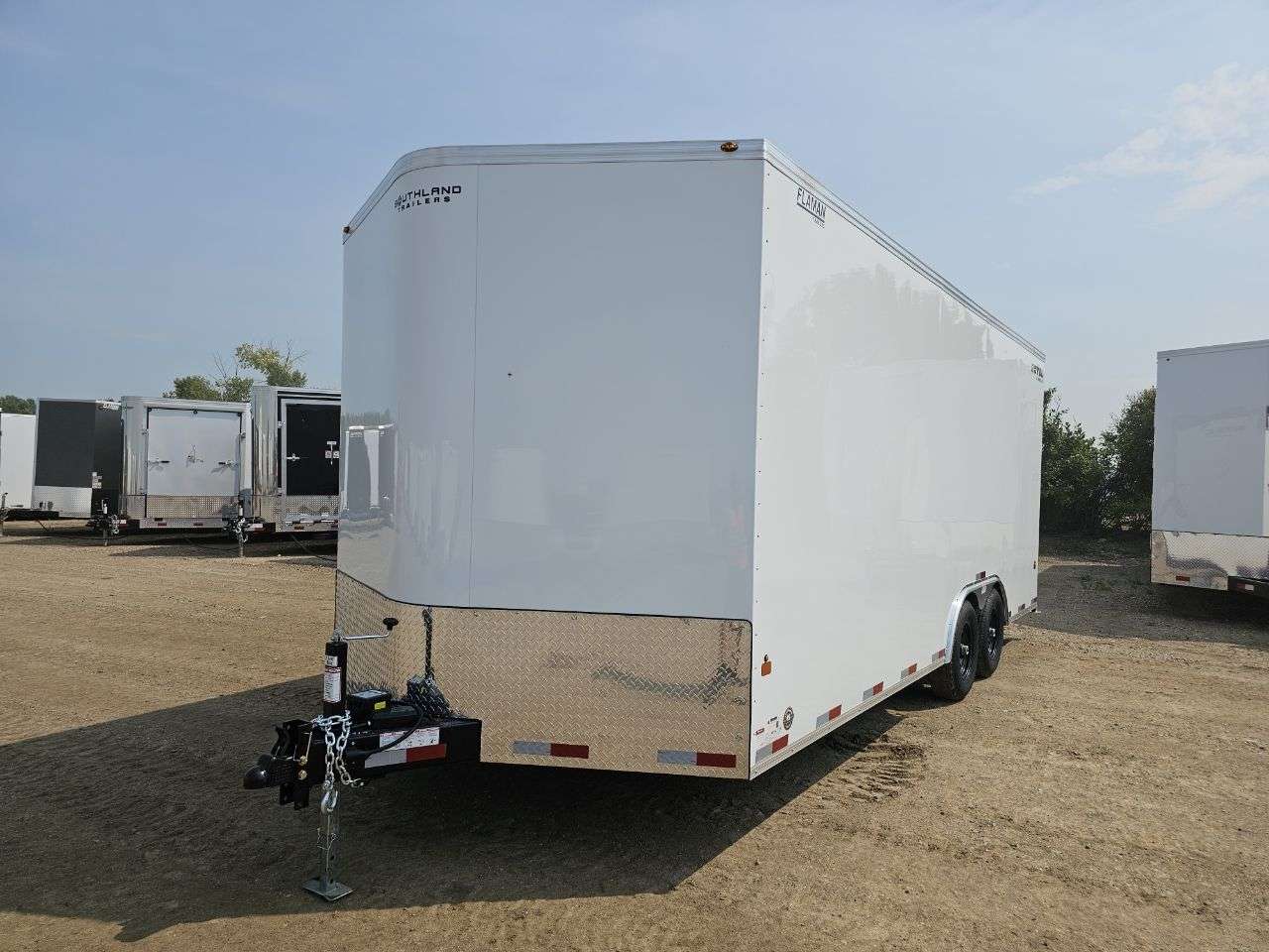 2026 Royal LARC 8'6" x 20' + V-Nose Car Hauler Trailer