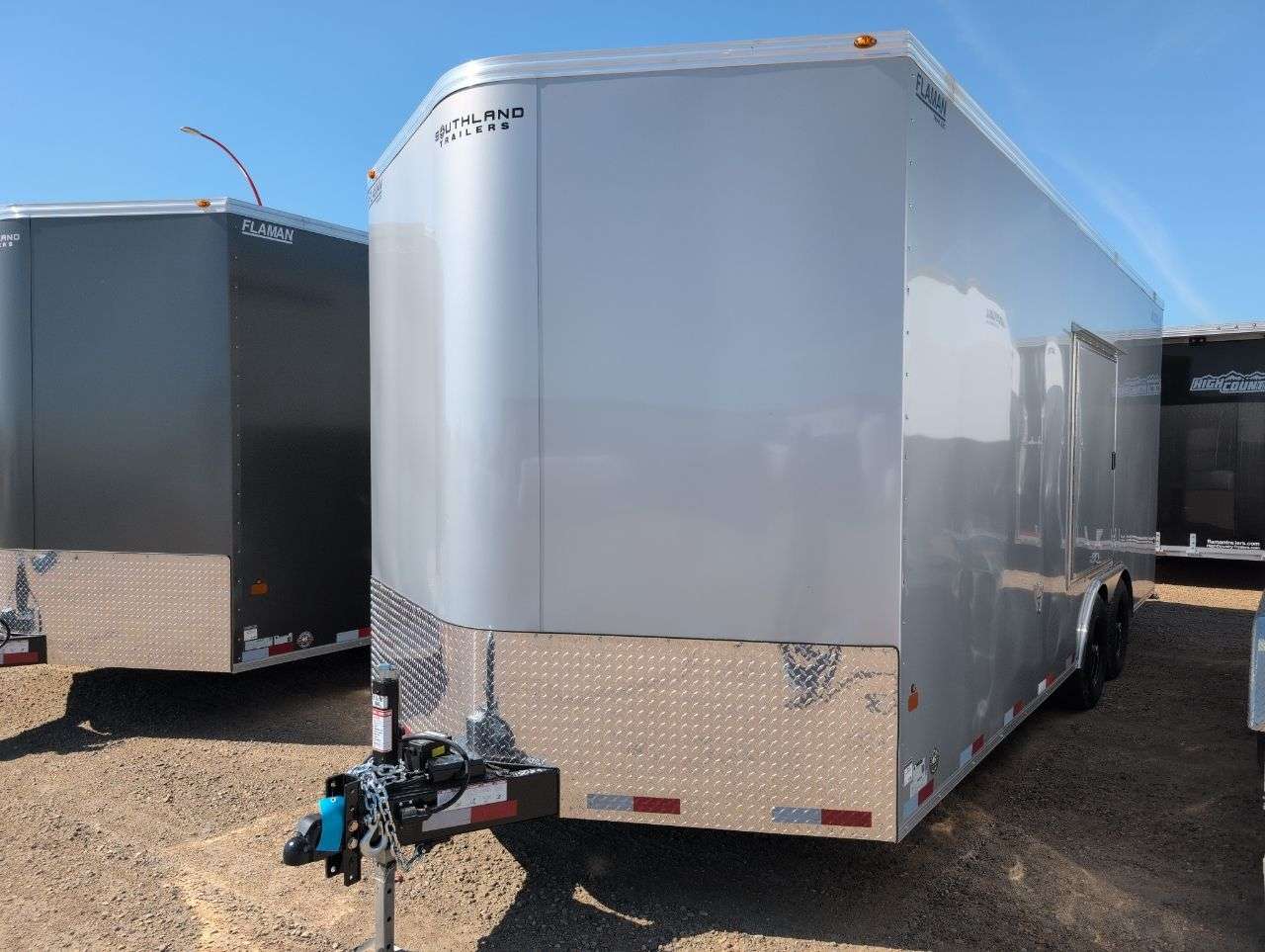 2026 Royal LARC 8'6" x 20' + V-Nose Car Hauler Trailer