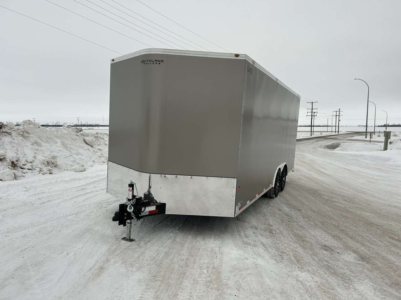 2026 Royal LARC 8'6" x 20' + V-Nose Car Hauler Trailer
