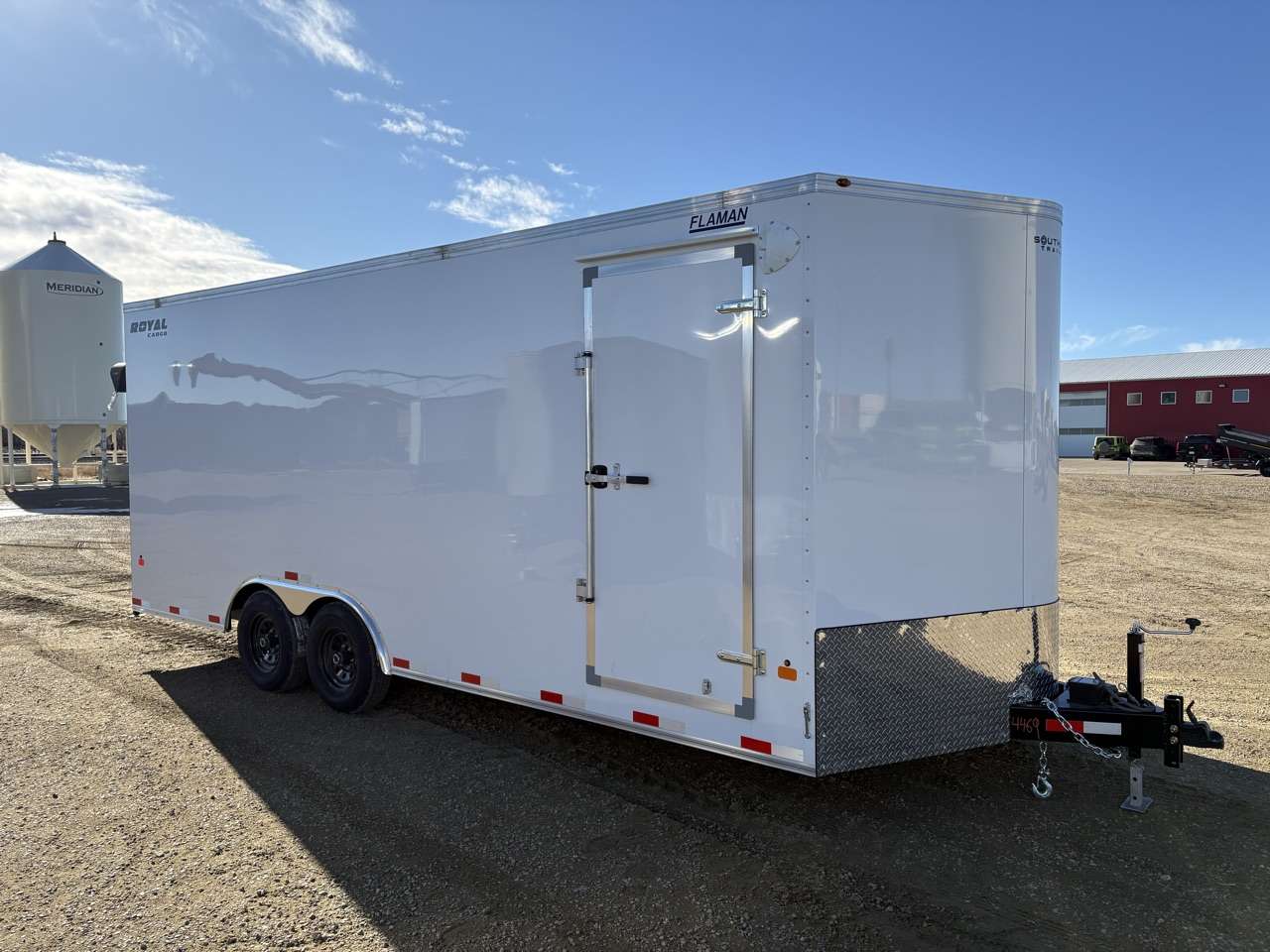 2026 Royal LARC 8'6" x 20' + V-Nose Car Hauler Trailer
