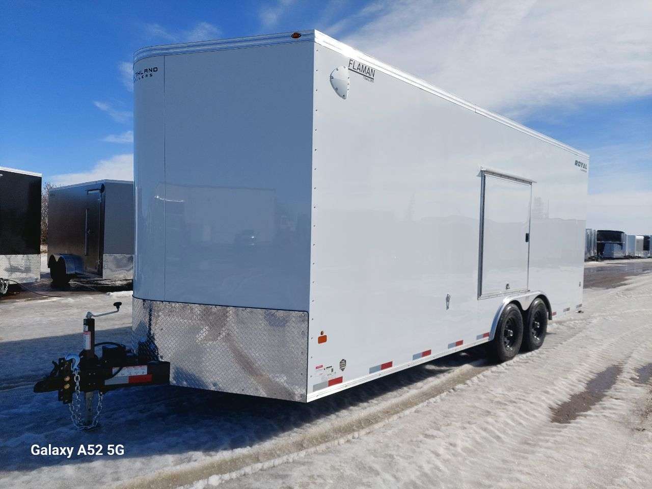 2026 Royal LARC 8'6" x 20' + V-Nose Car Hauler Trailer