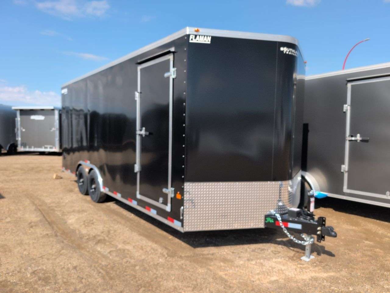 2026 Royal LARC 8'6" x 20' + V-Nose Car Hauler Trailer